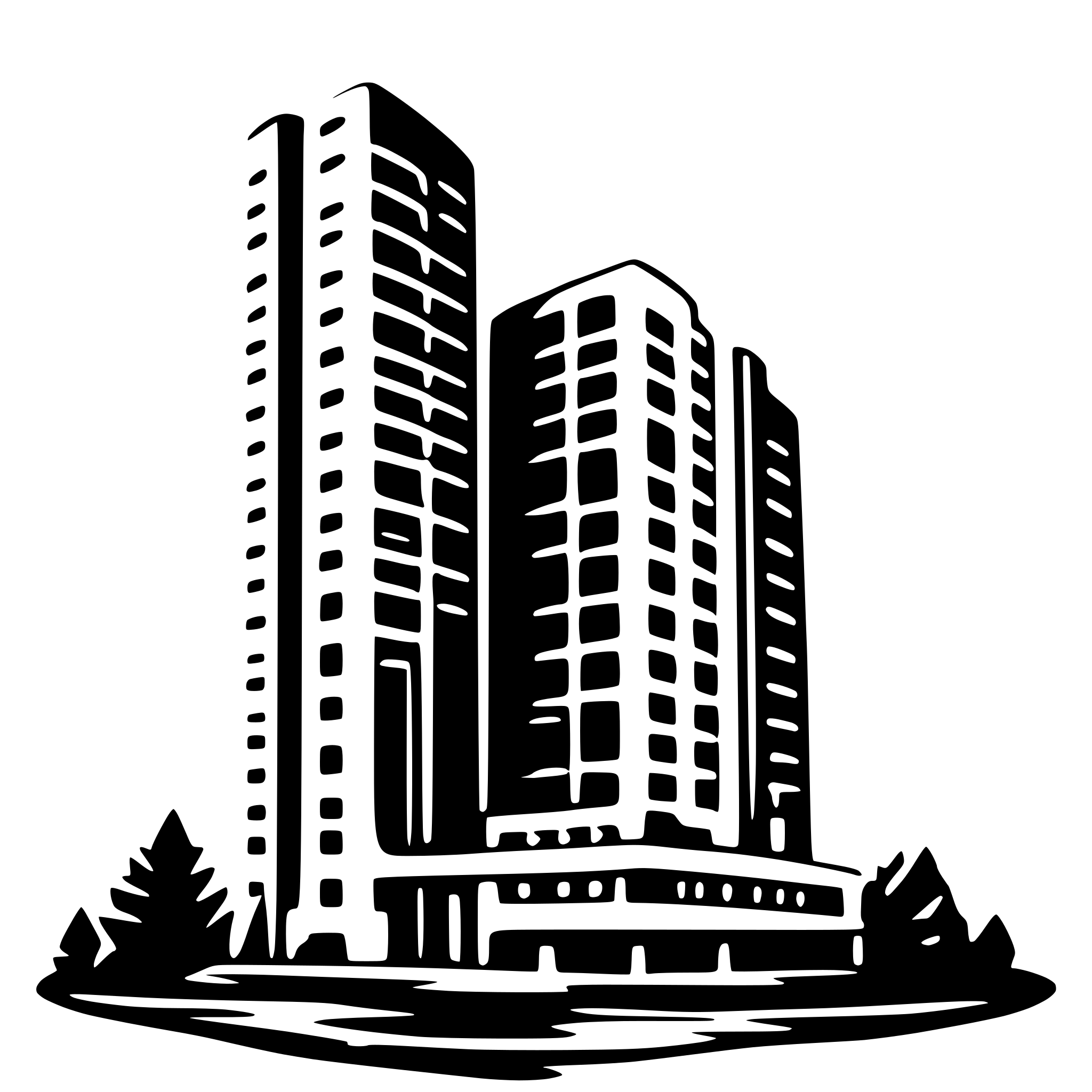 AI-generated SVG of a Big corporation