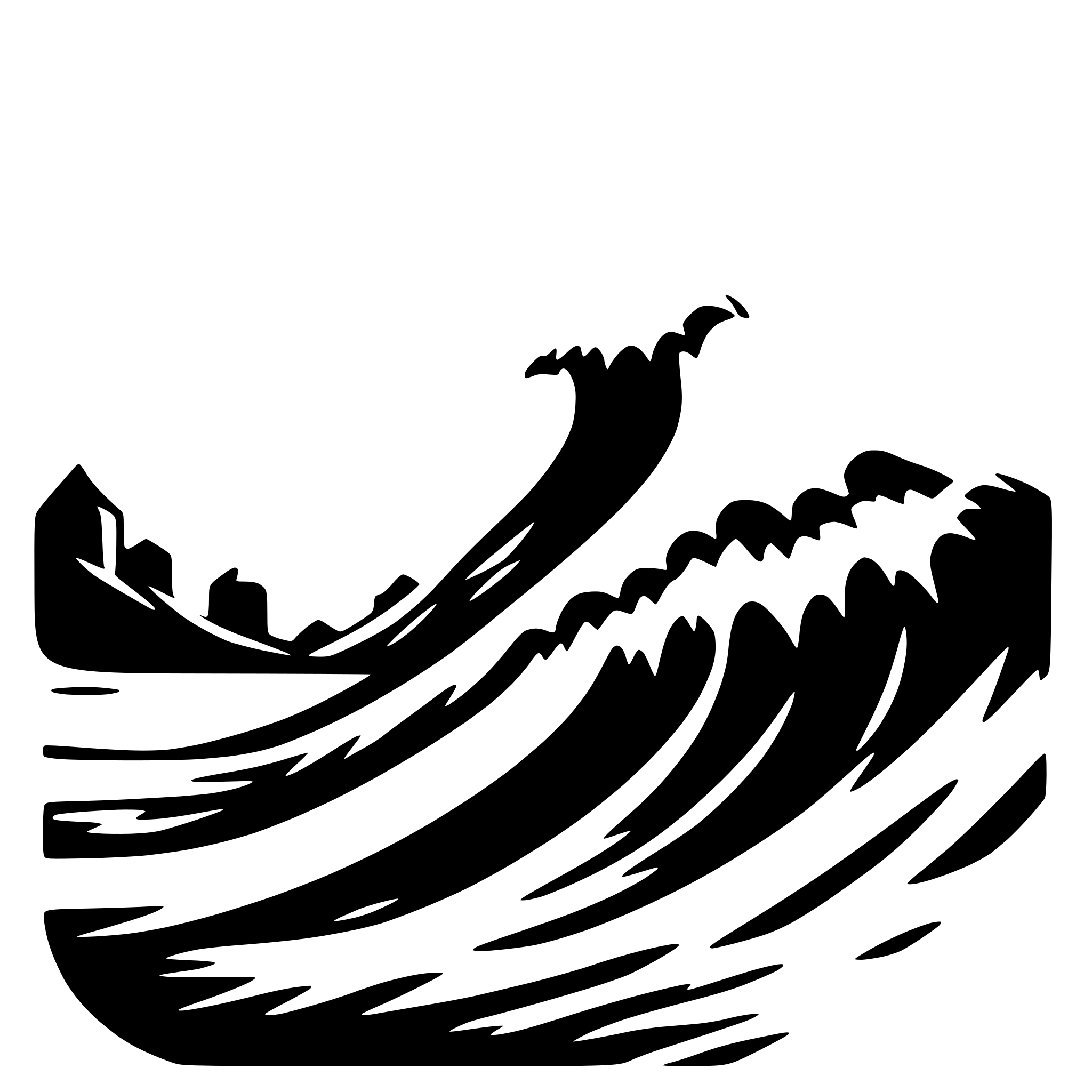 AI-generated SVG of a wave