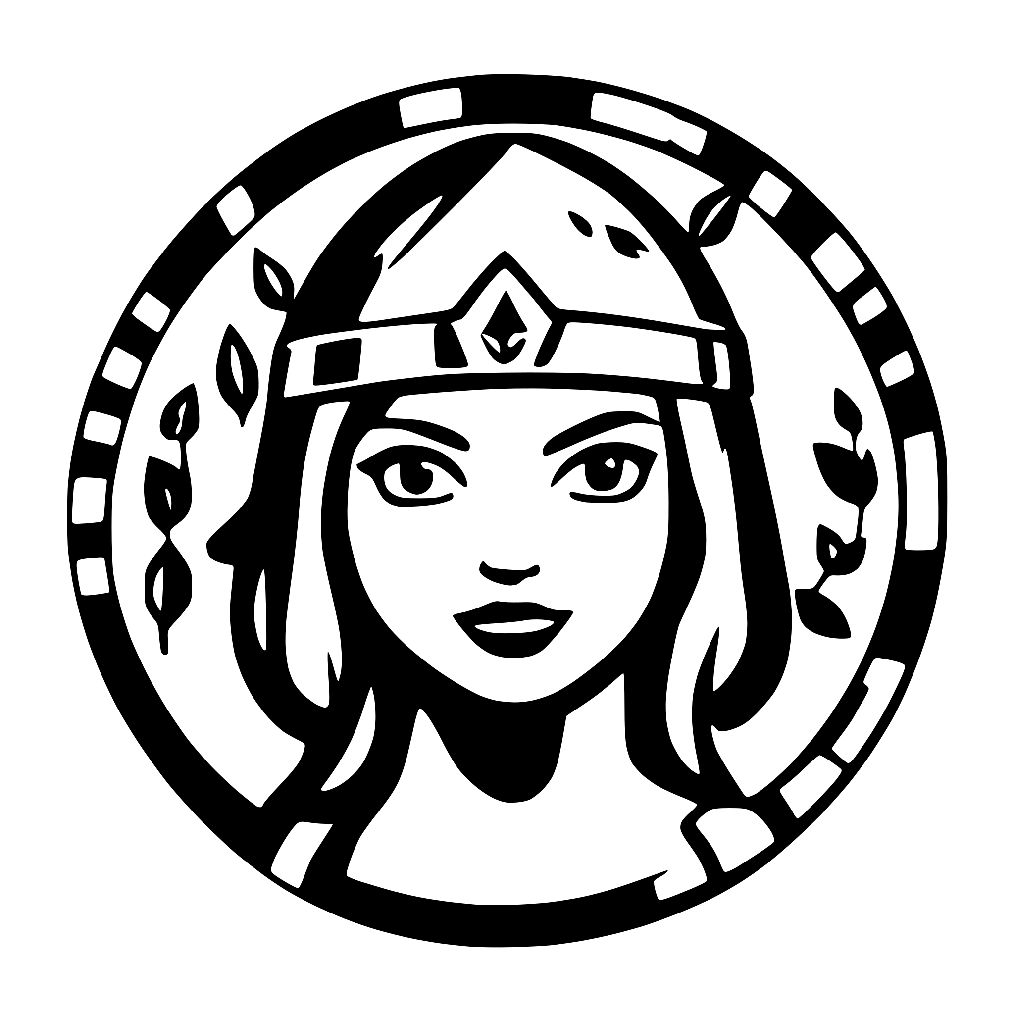 AI-generated SVG of 'warrior'