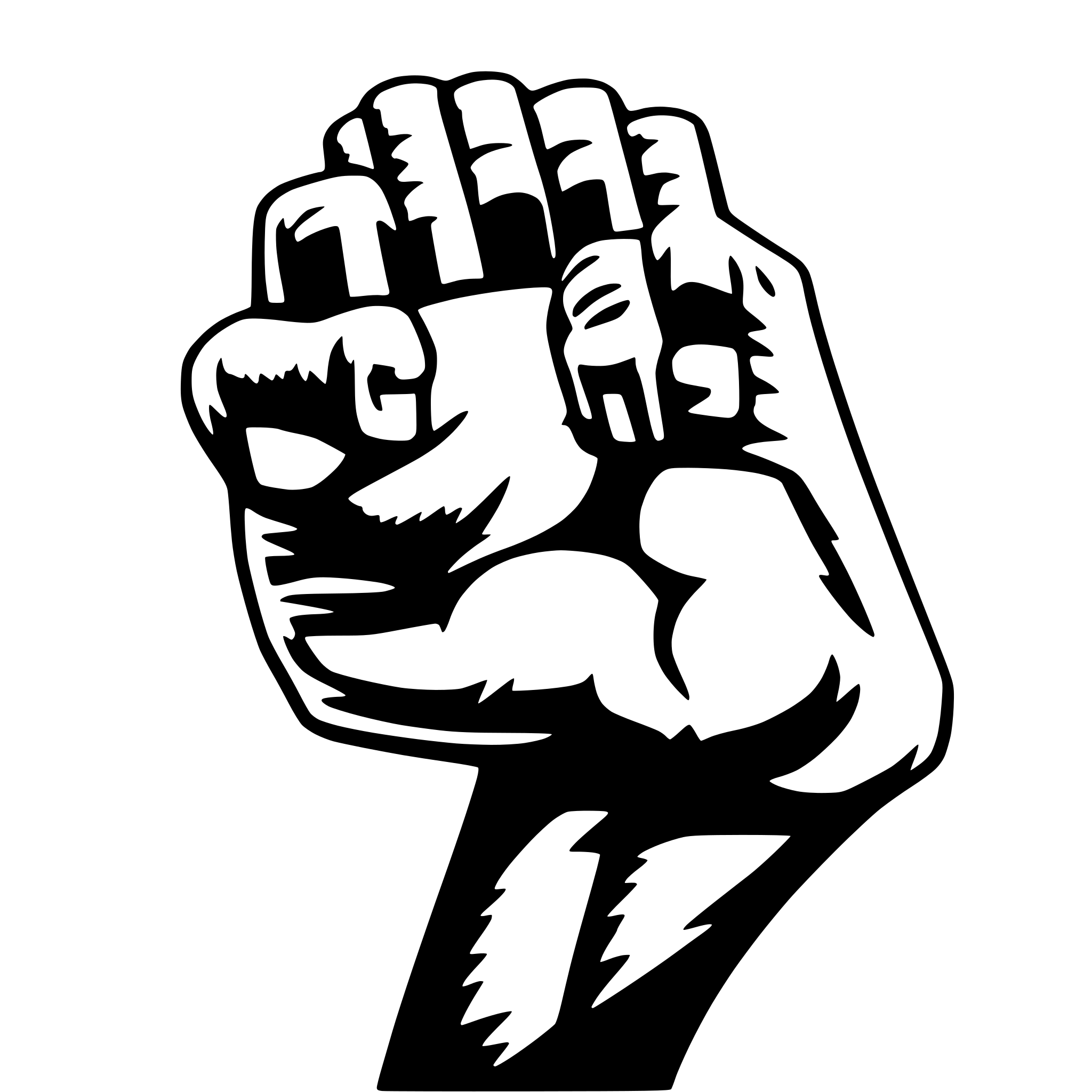 AI-generated SVG of 'bicep flex'