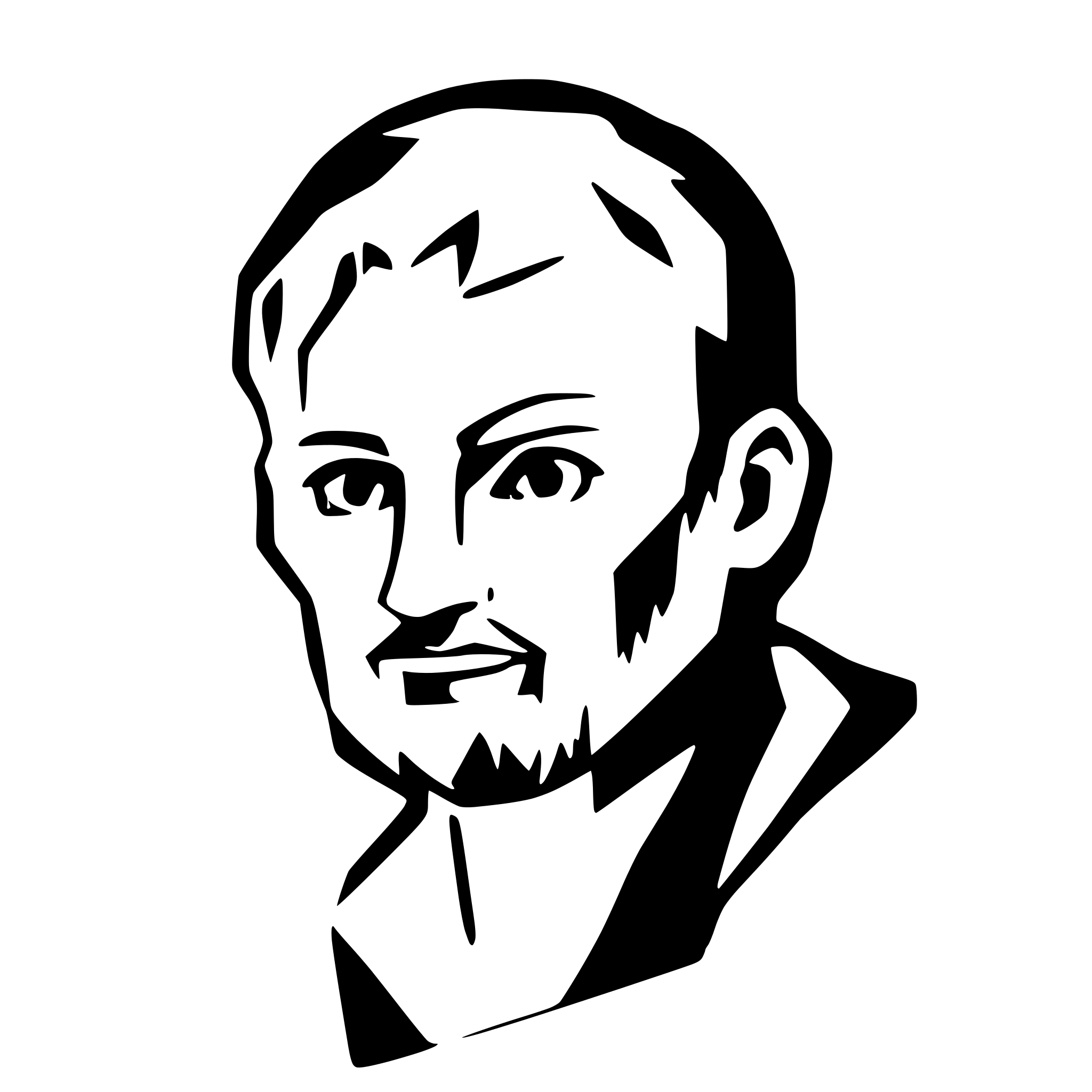 AI-generated SVG of a Socrates Philosopher