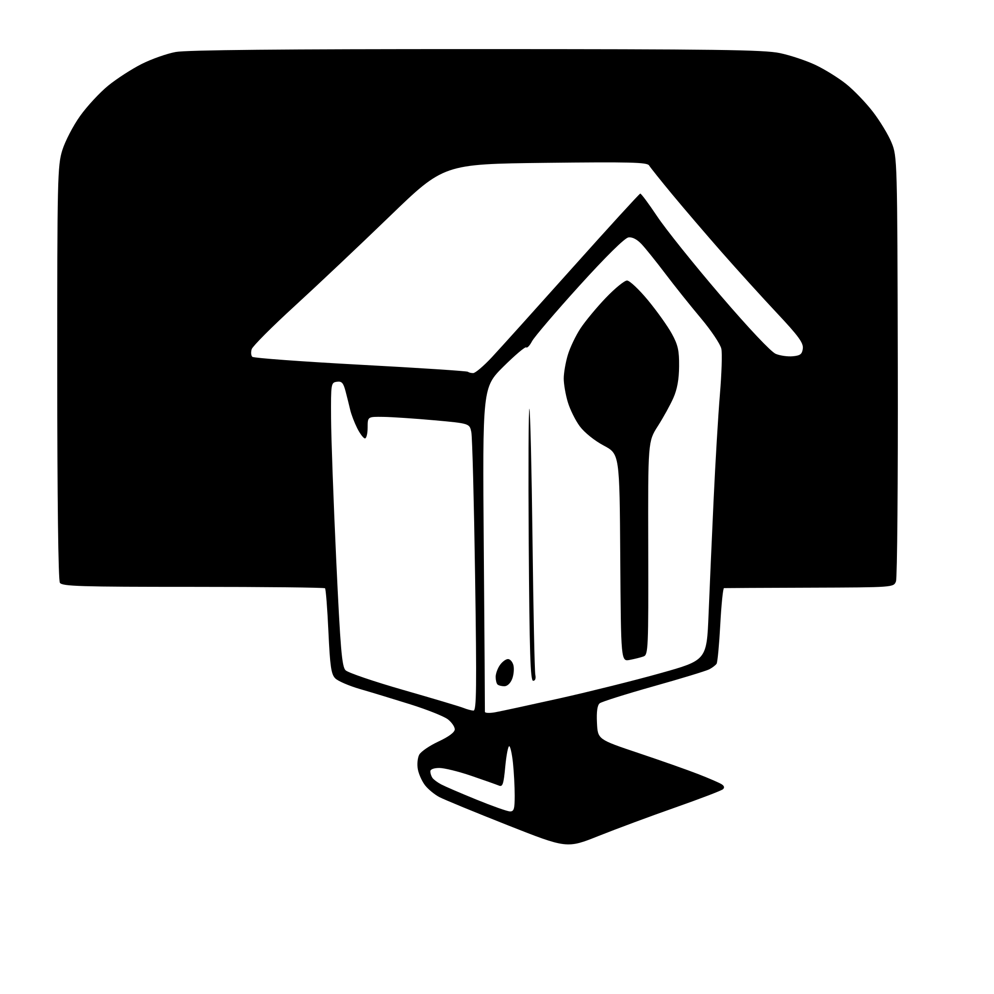 AI-generated SVG of a create a laser cut bird box for laser cutting