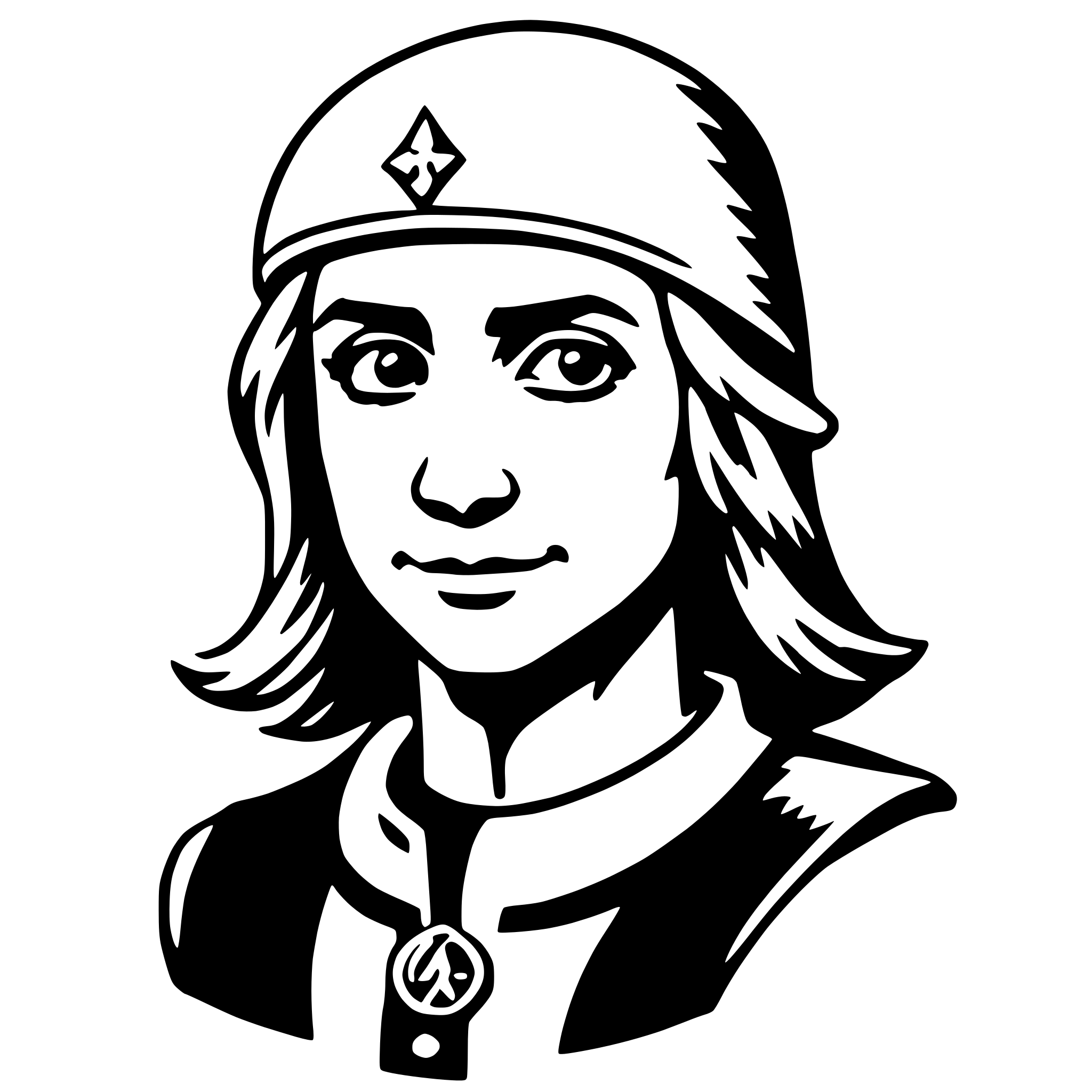 AI-generated SVG of 'elf'