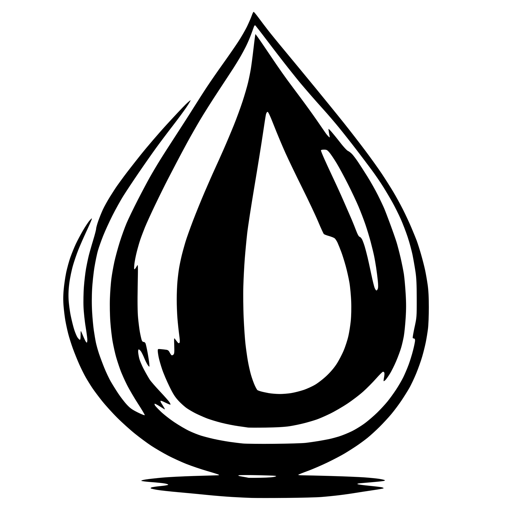 AI-generated SVG of 'Blood drop'
