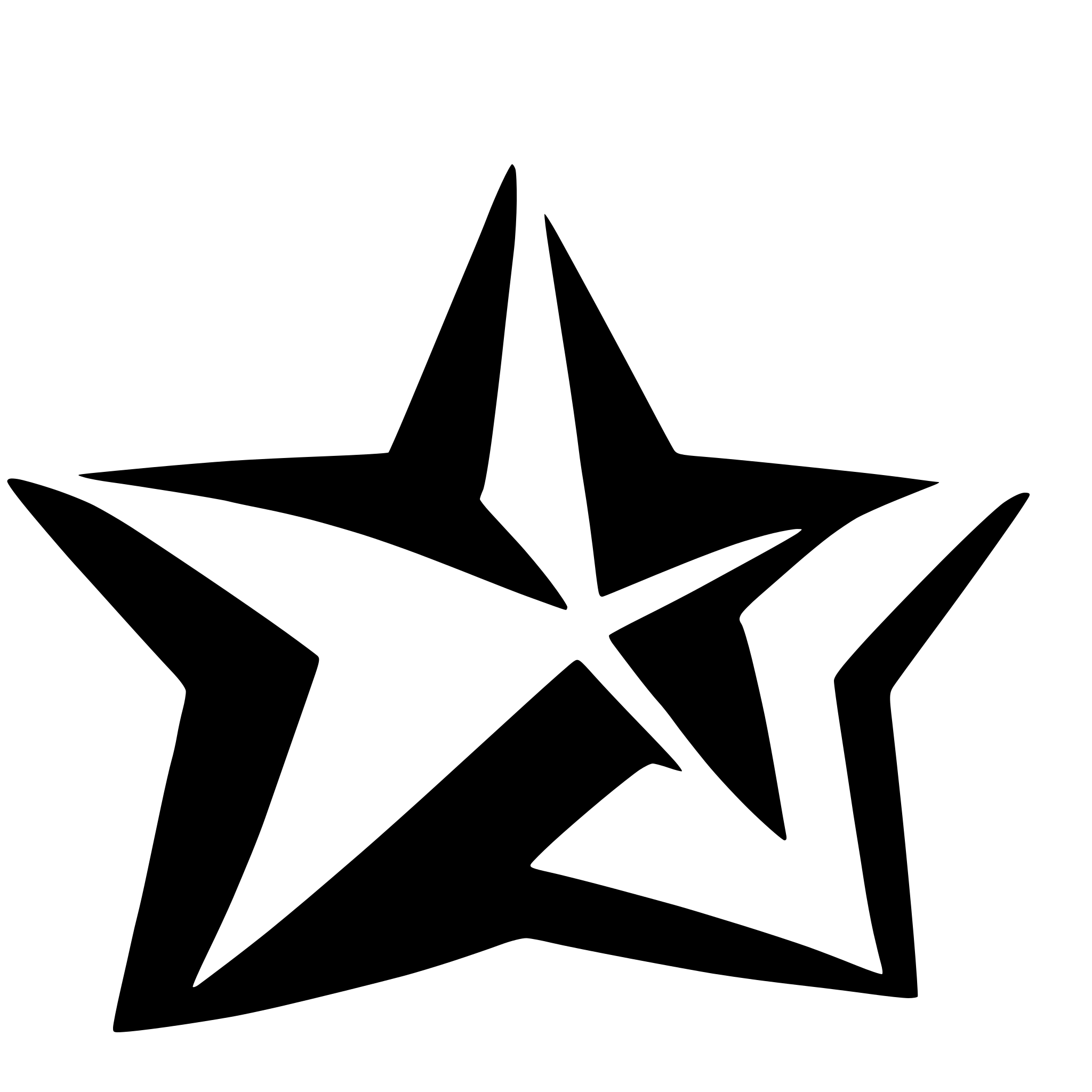 AI-generated SVG of a star