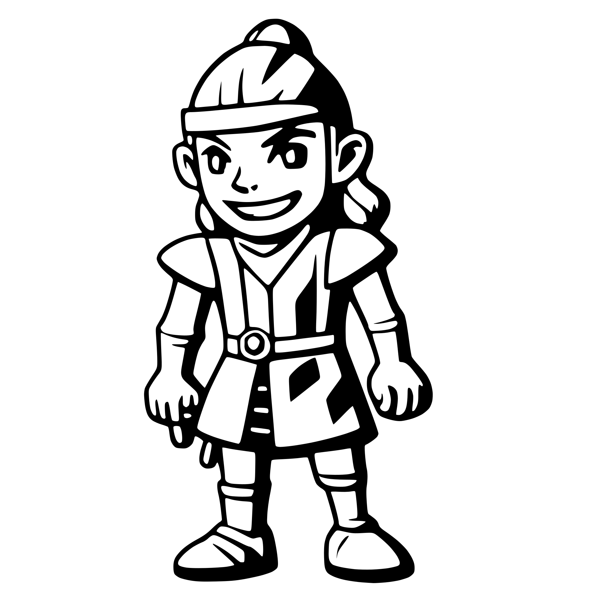 AI-generated SVG of a Medieval-style giant