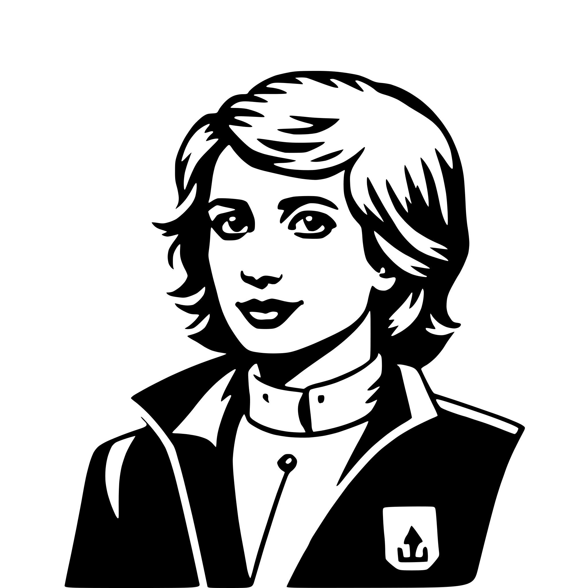 AI-generated SVG of 'salesperson'