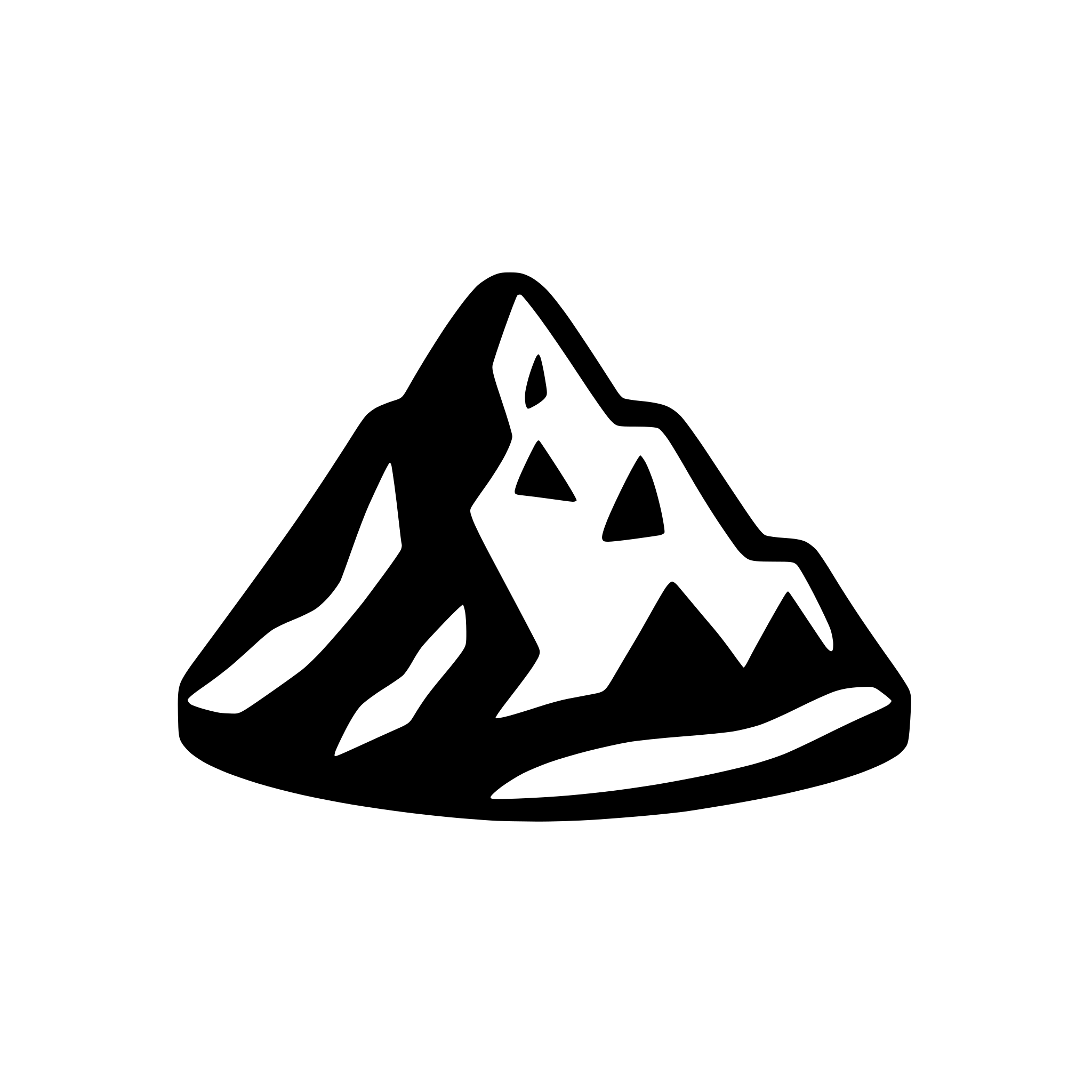 AI-generated SVG of a mountain