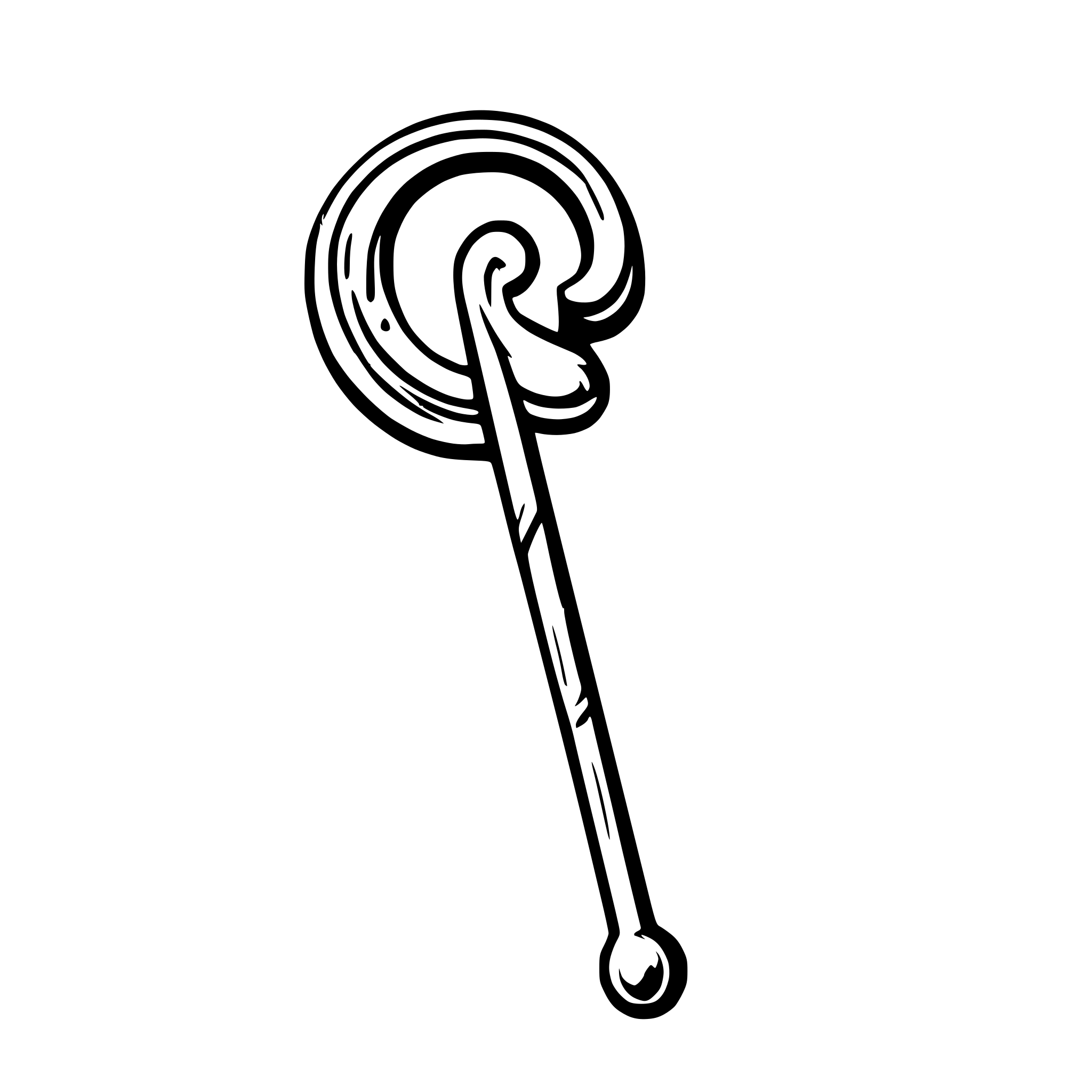 AI-generated SVG of a A beautifully designed magic wand, elegantly crafted with intricate details, emitting vibrant sparks that are creatively shaped like question marks. The background should be mystical and enchanting, enhancing the magical theme, with a color palette of deep blues and purples, accented by shimmering golds. The overall composition should evoke a sense of wonder and curiosity, perfect for a quiz application named AI-generated SVG of a A beautifully designed magic wand, elegantly crafted with intricate details, emitting vibrant sparks that are creatively shaped like question marks. The background should be mystical and enchanting, enhancing the magical theme, with a color palette of deep blues and purples, accented by shimmering golds. The overall composition should evoke a sense of wonder and curiosity, perfect for a quiz application named