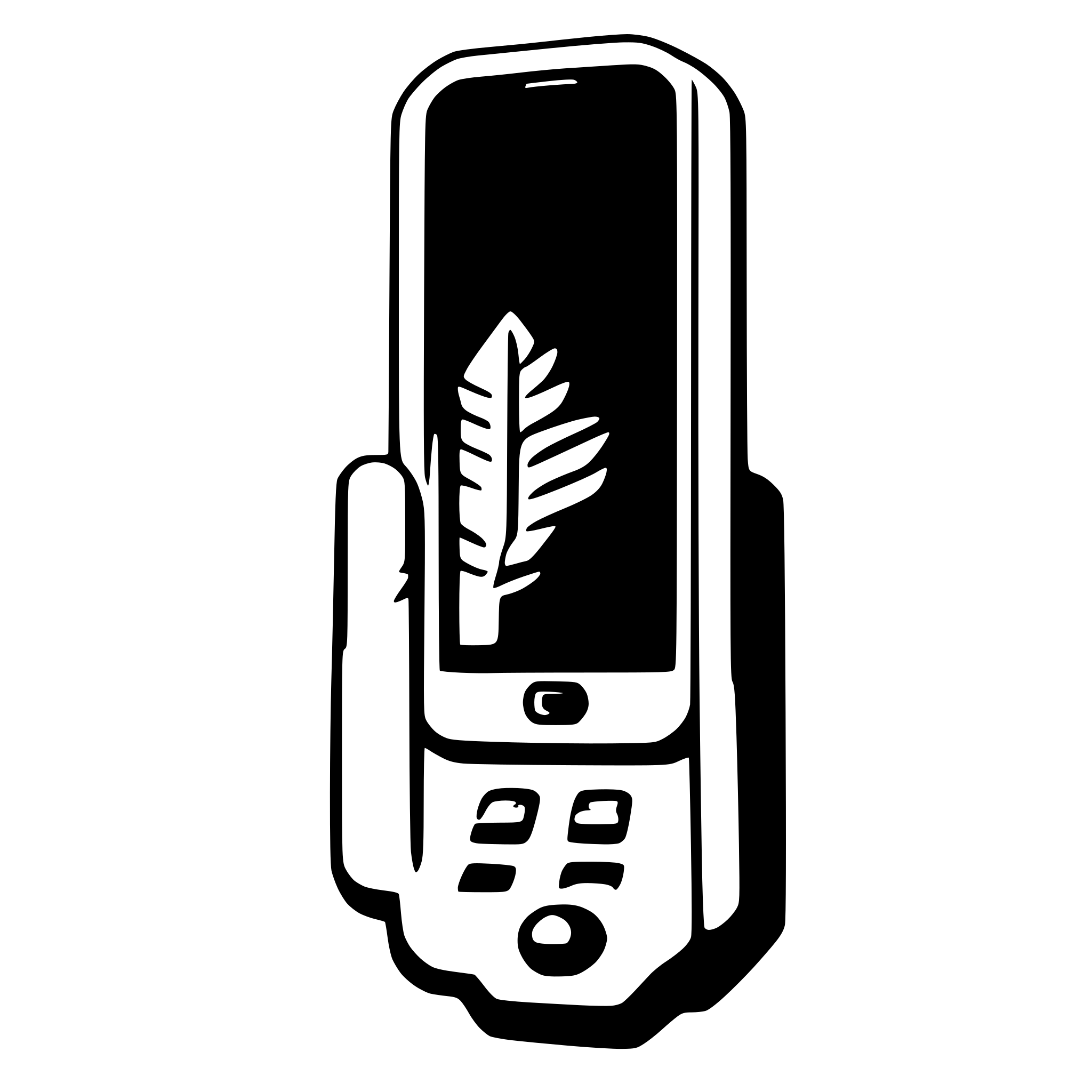 AI-generated SVG of 'mobile'