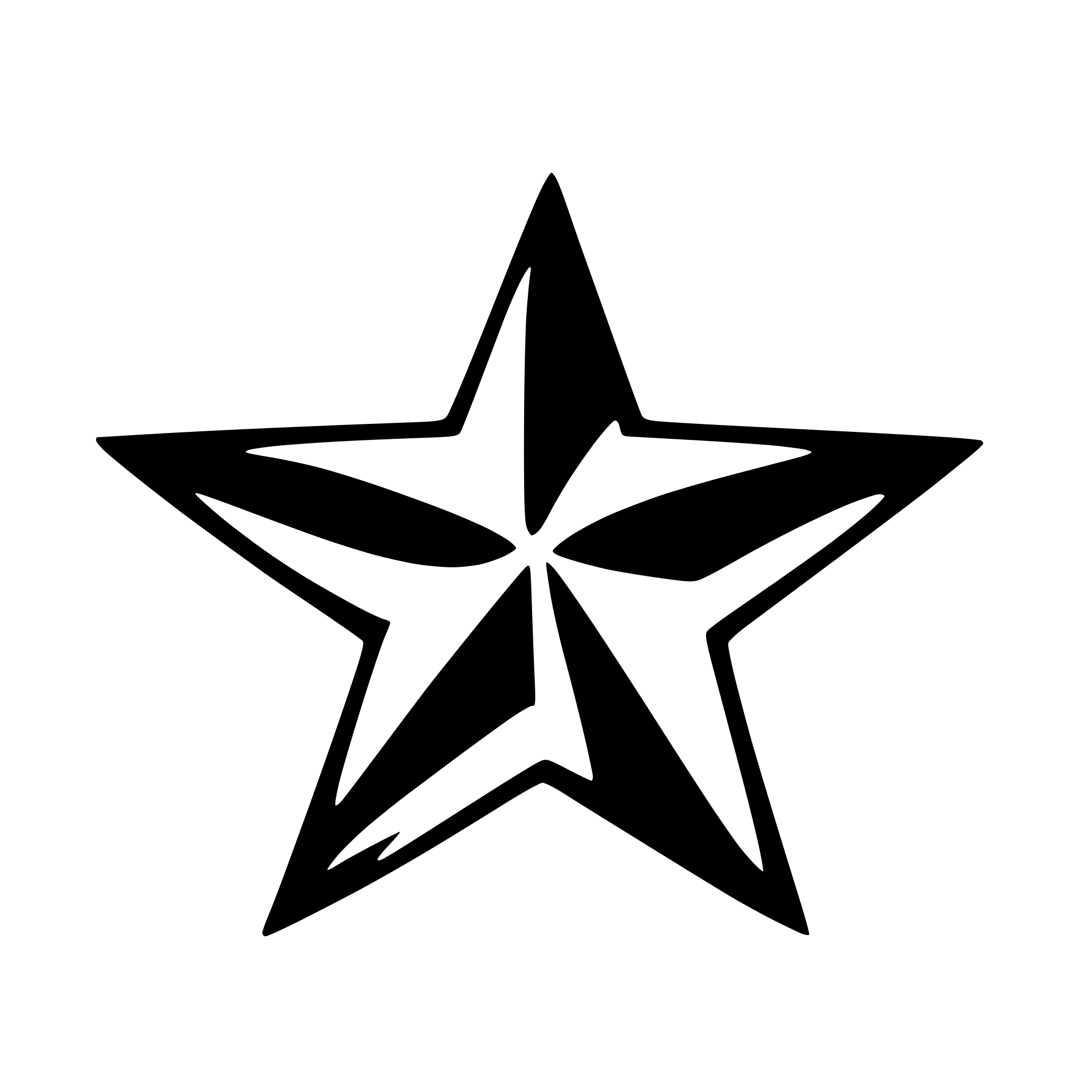 AI-generated SVG of a star