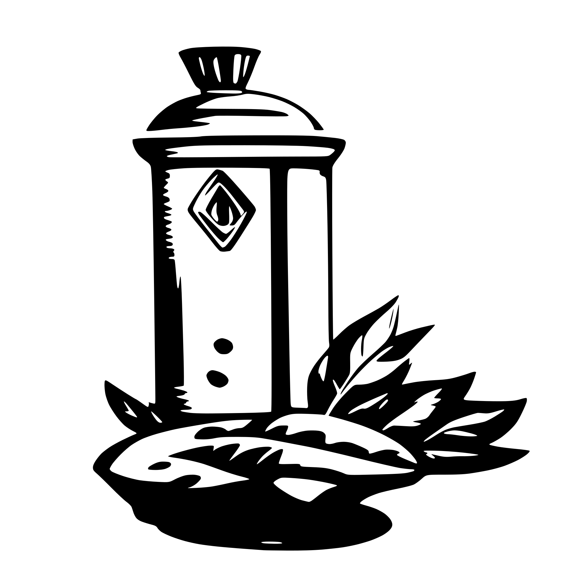 AI-generated SVG of a قتل غامض