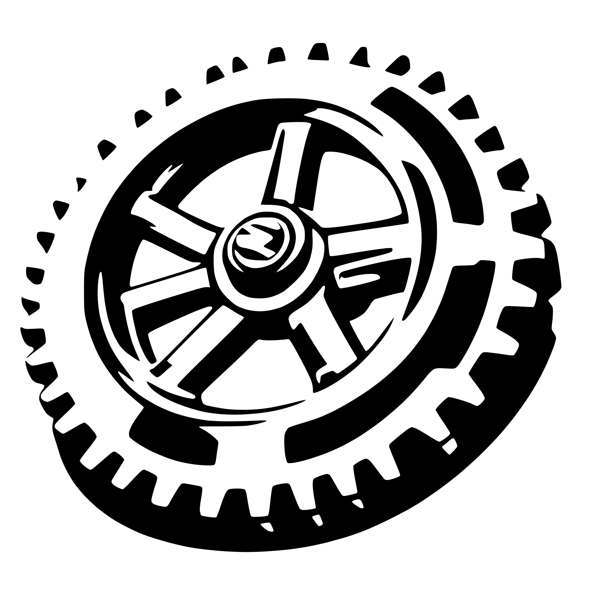 AI-generated SVG of 'Car gear icon'