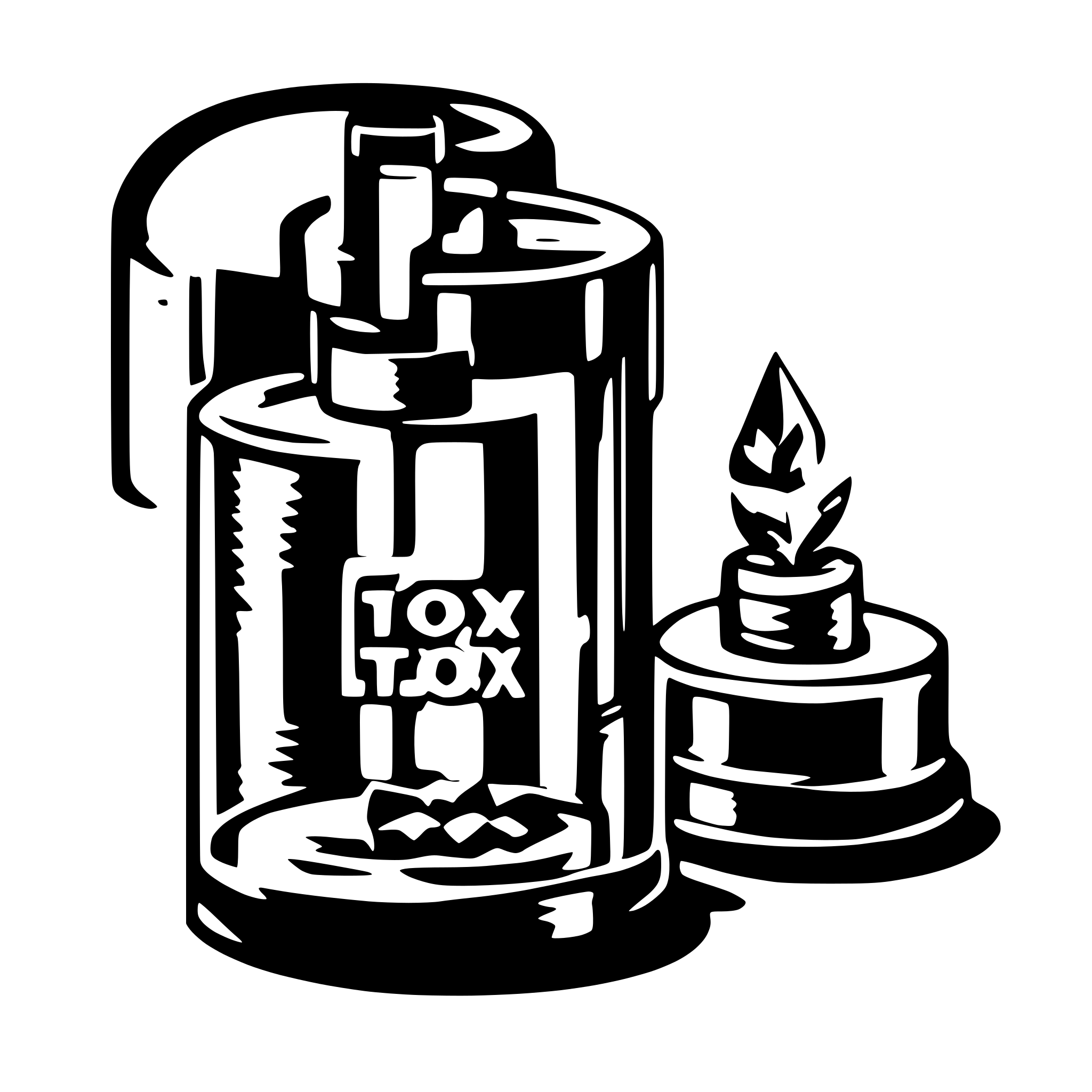 AI-generated SVG of a Hightox Solutions text