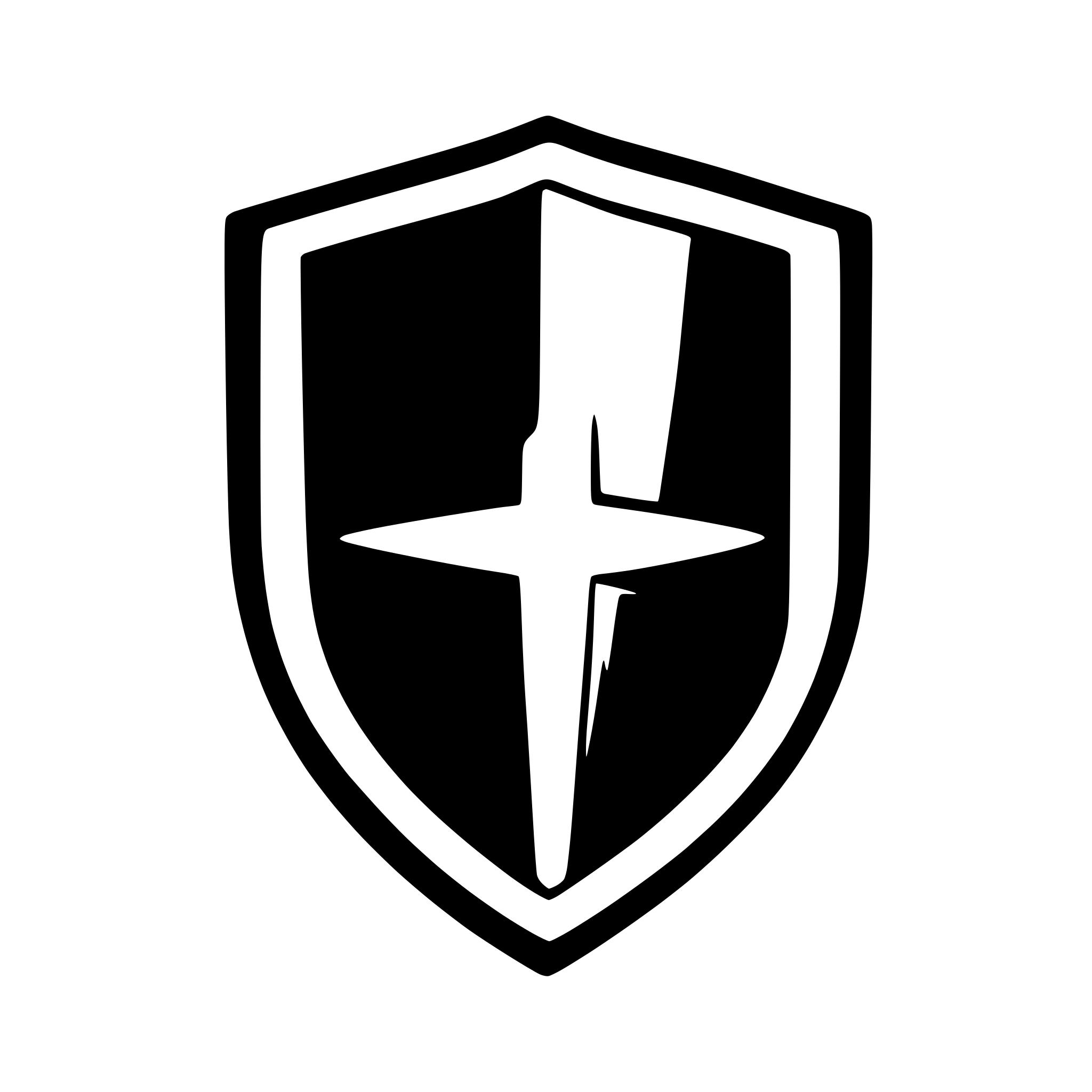 AI-generated SVG of a Shield simple