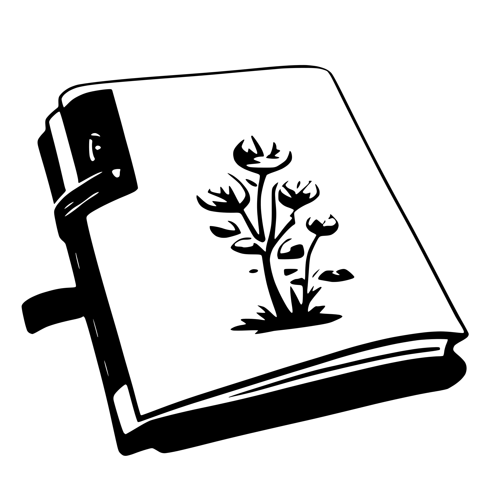 AI-generated SVG of 'A photo album'