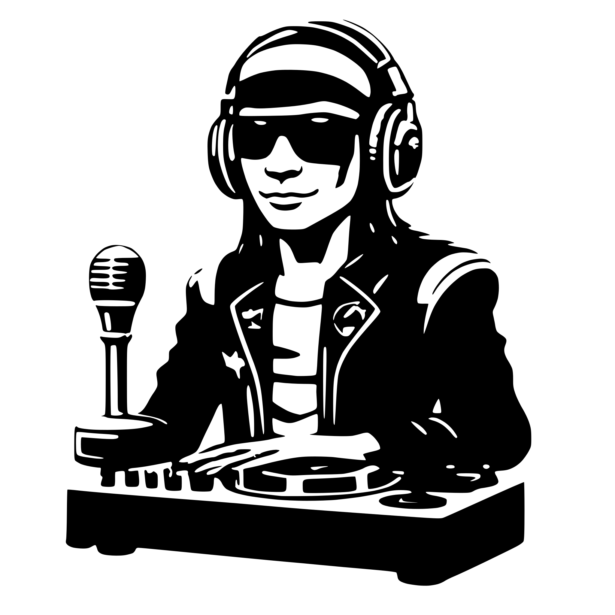 AI-generated SVG of 'DJ cobra Belém'