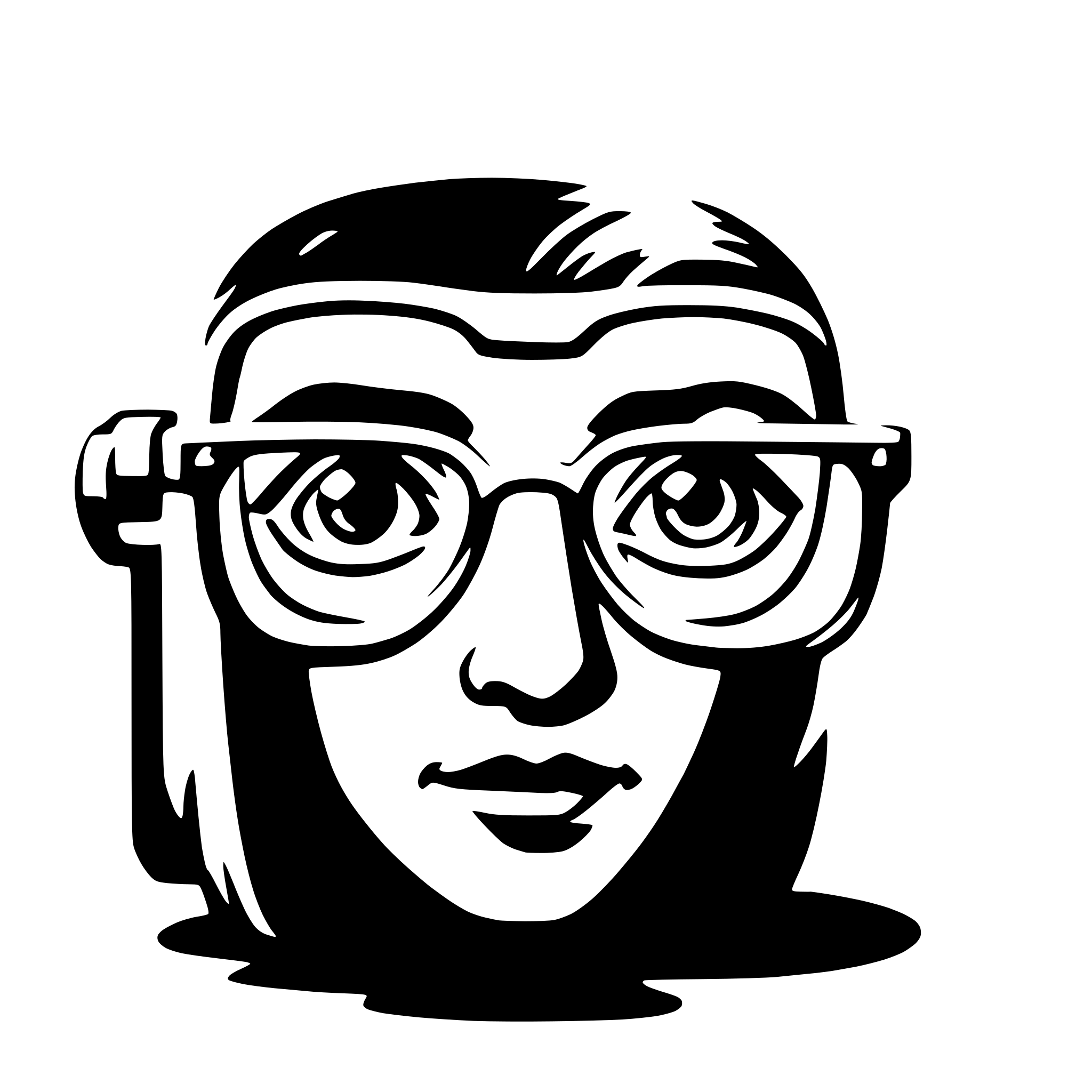 AI-generated SVG of a optician