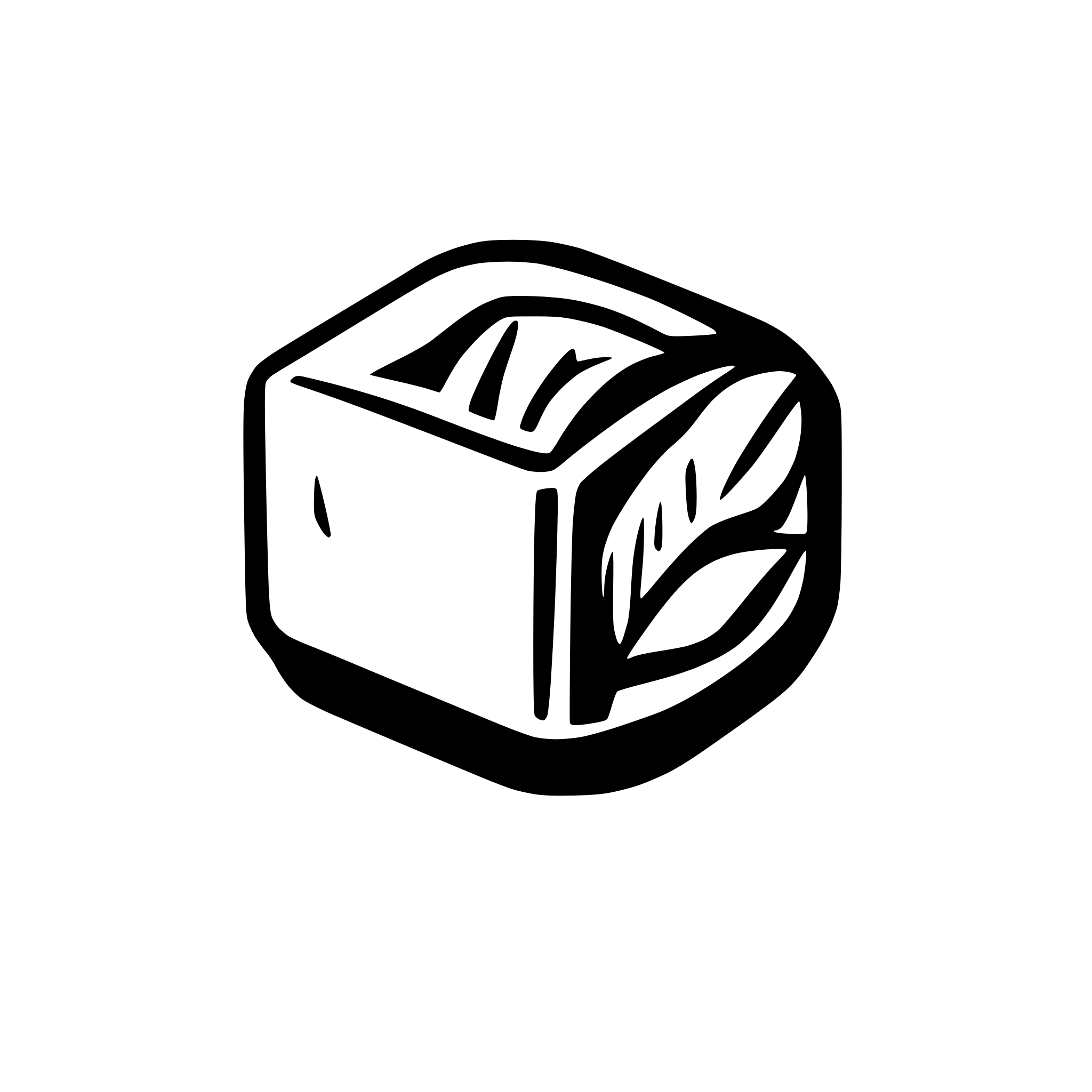 AI-generated SVG of 'redis logo'
