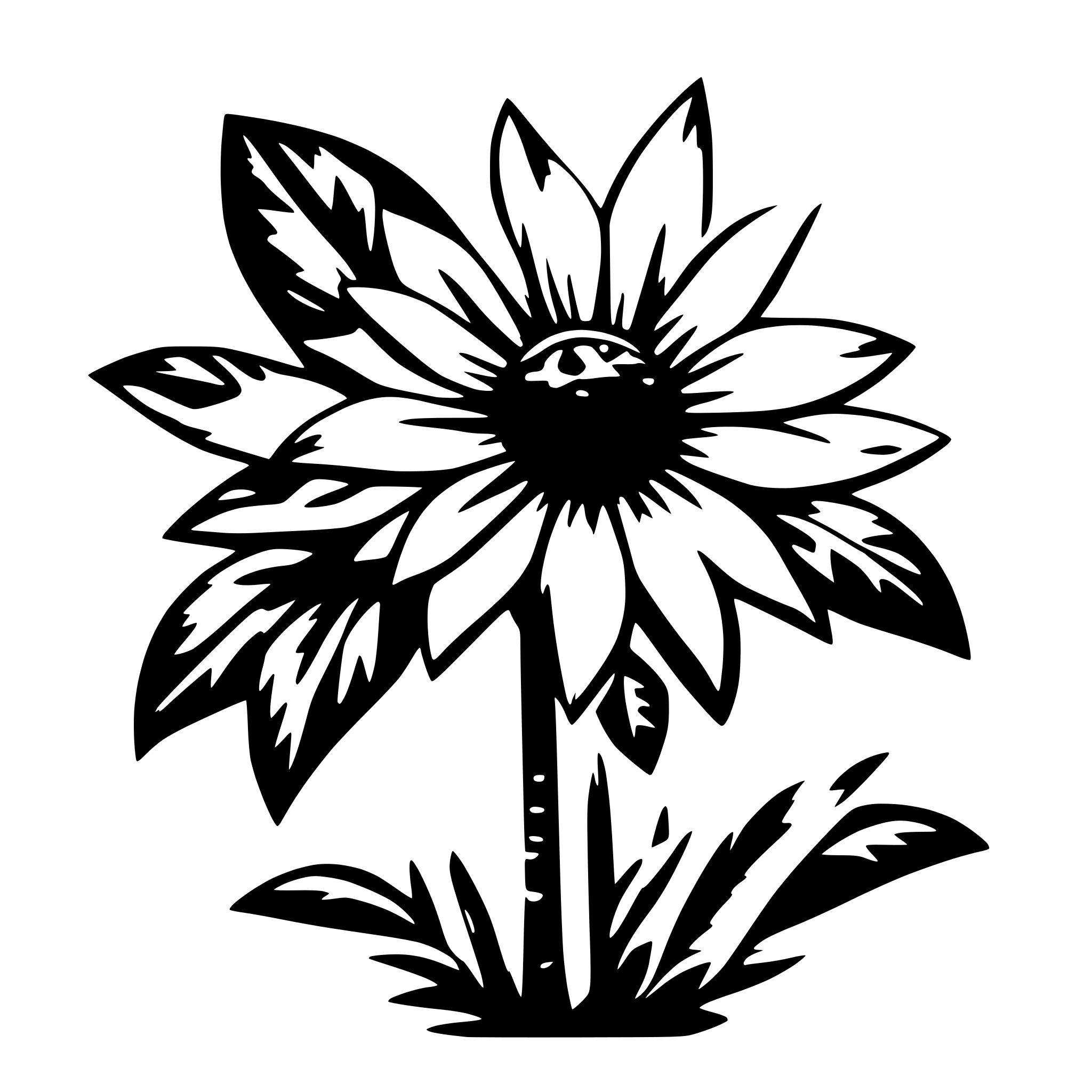 AI-generated SVG of 'pocupine'
