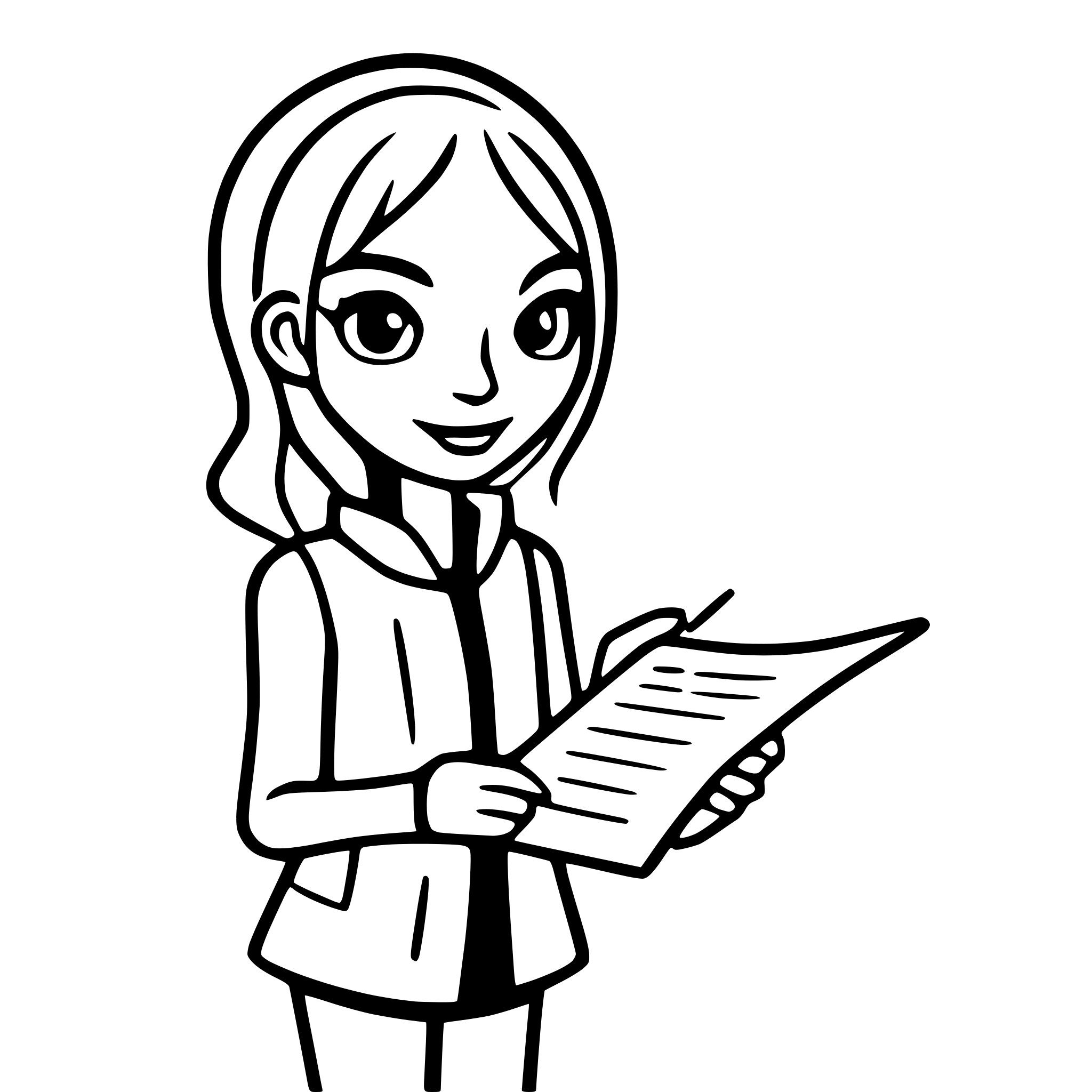 AI-generated SVG of a A stick figure holding an extremely long to-do list AI-generated SVG of a A stick figure holding an extremely long to-do list