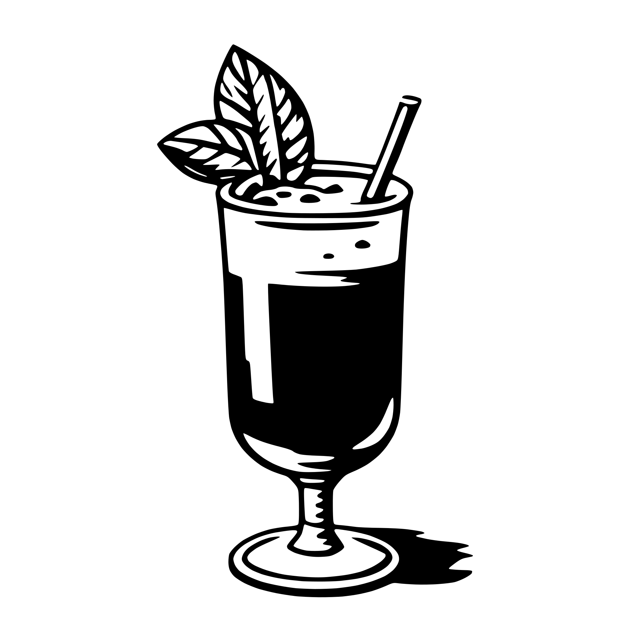 AI-generated SVG of 'cocktail'