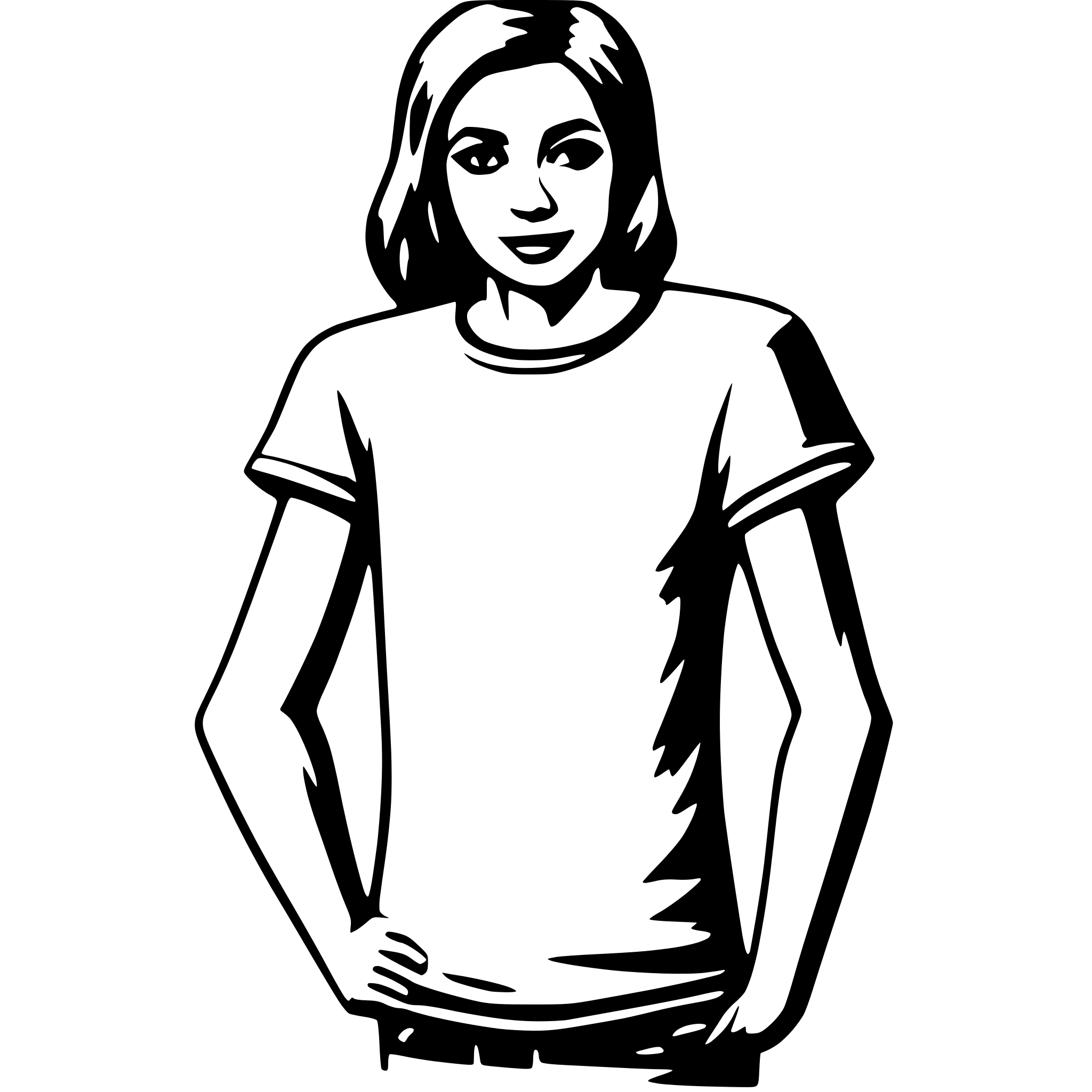AI-generated SVG of 't-shirt'