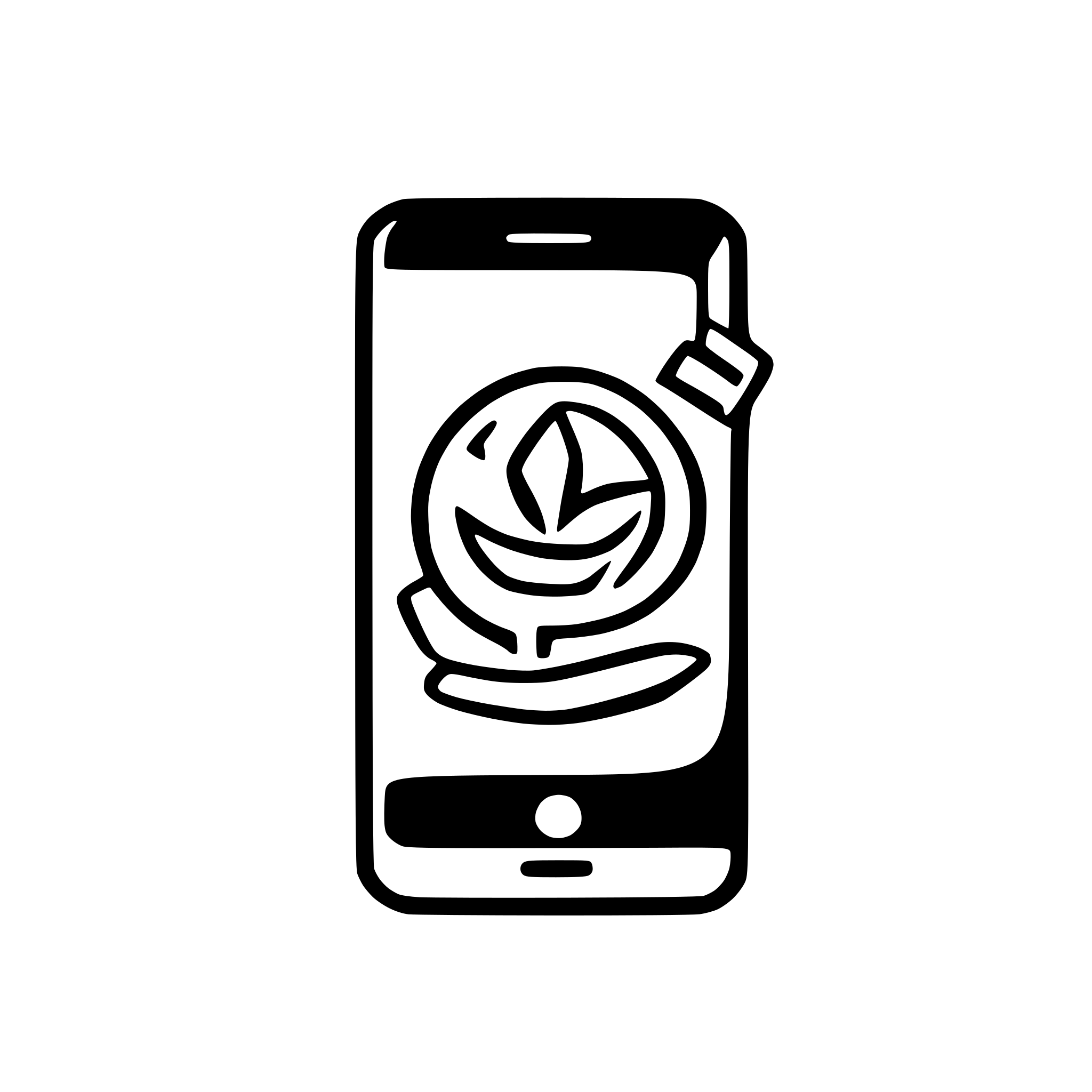 AI-generated SVG of a A clean smartphone icon with a contactless payment symbol. AI-generated SVG of a A clean smartphone icon with a contactless payment symbol.