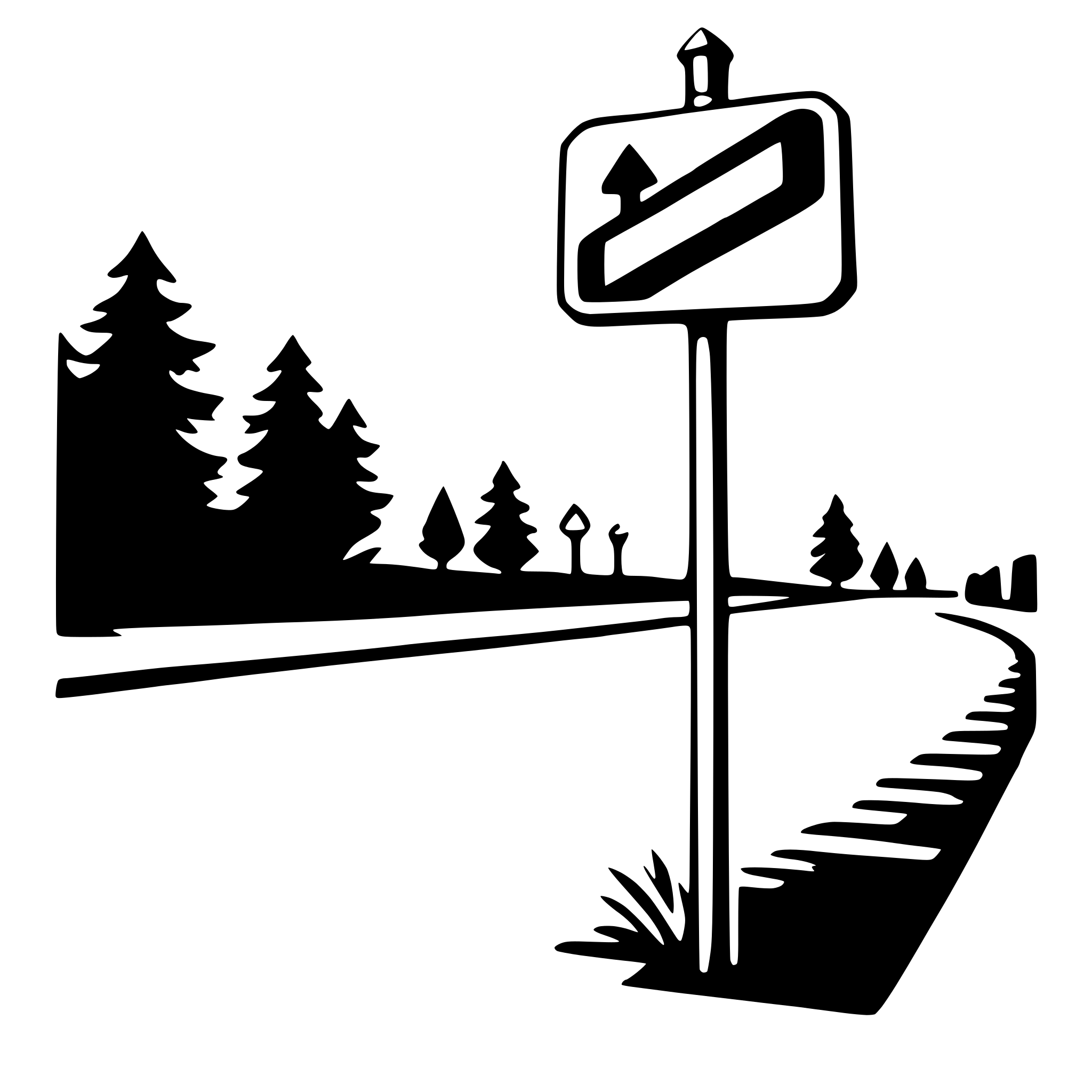 AI-generated SVG of 'street sign'