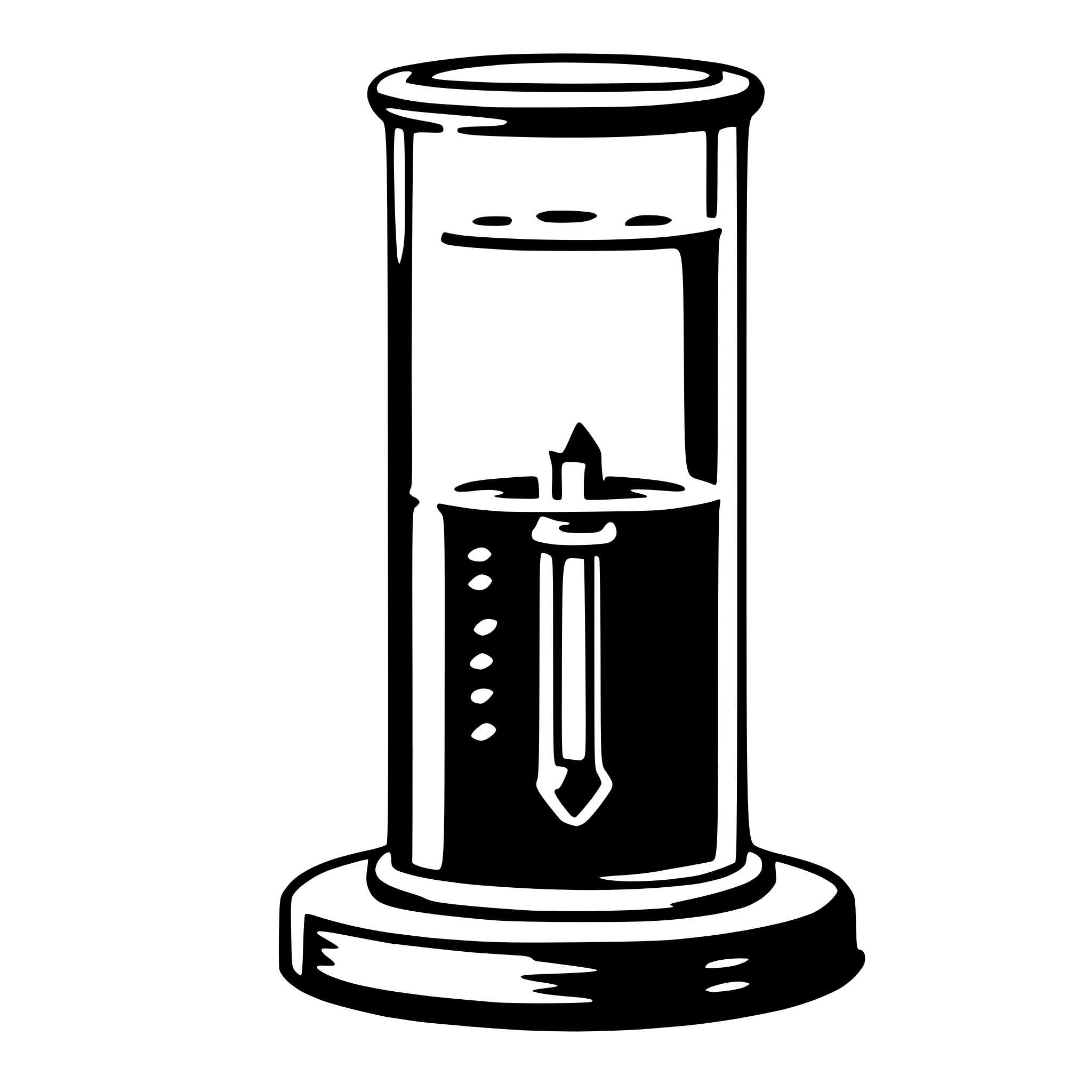 AI-generated SVG of a test tube