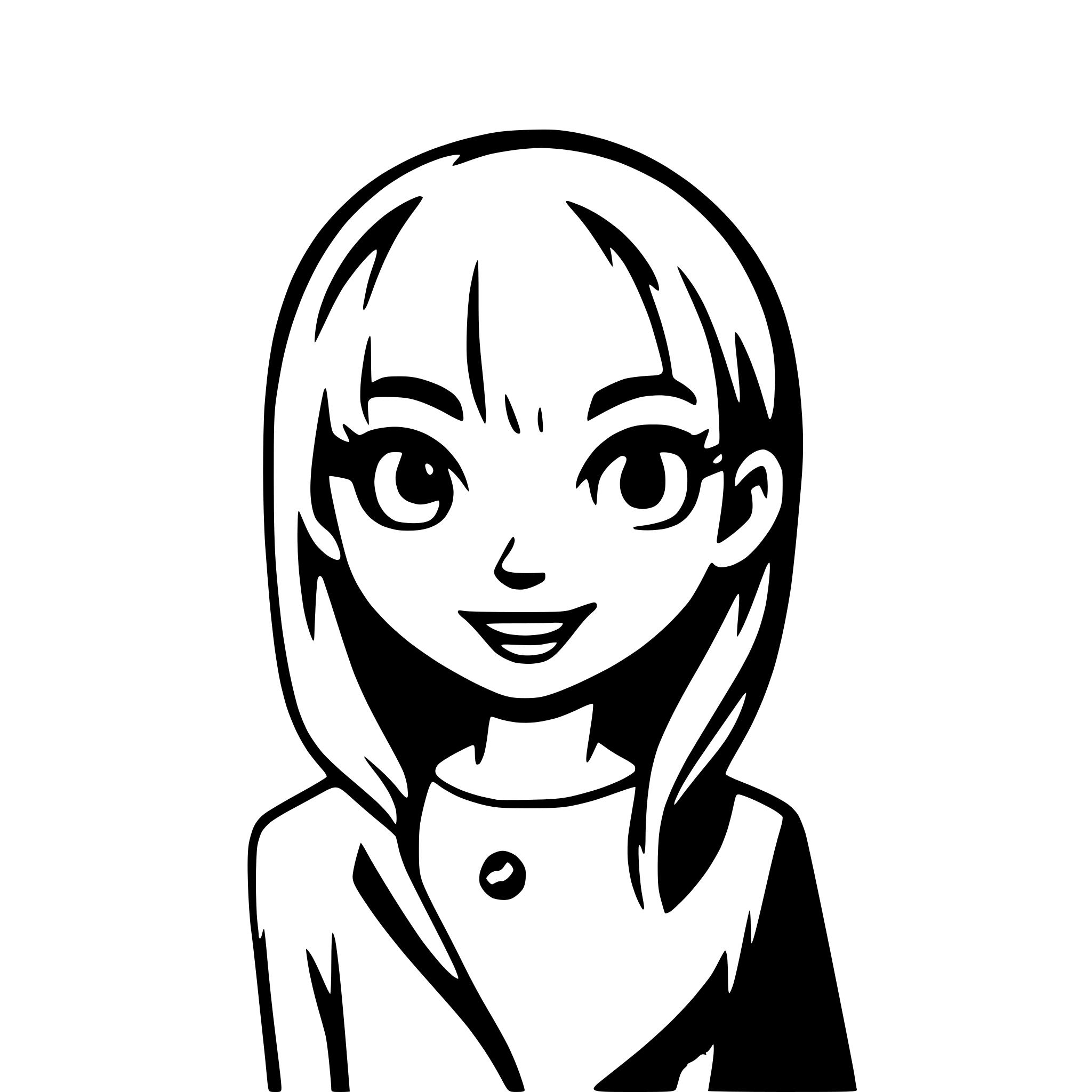 AI-generated SVG of a anime logo website, cute, minimalist, flat AI-generated SVG of a anime logo website, cute, minimalist, flat
