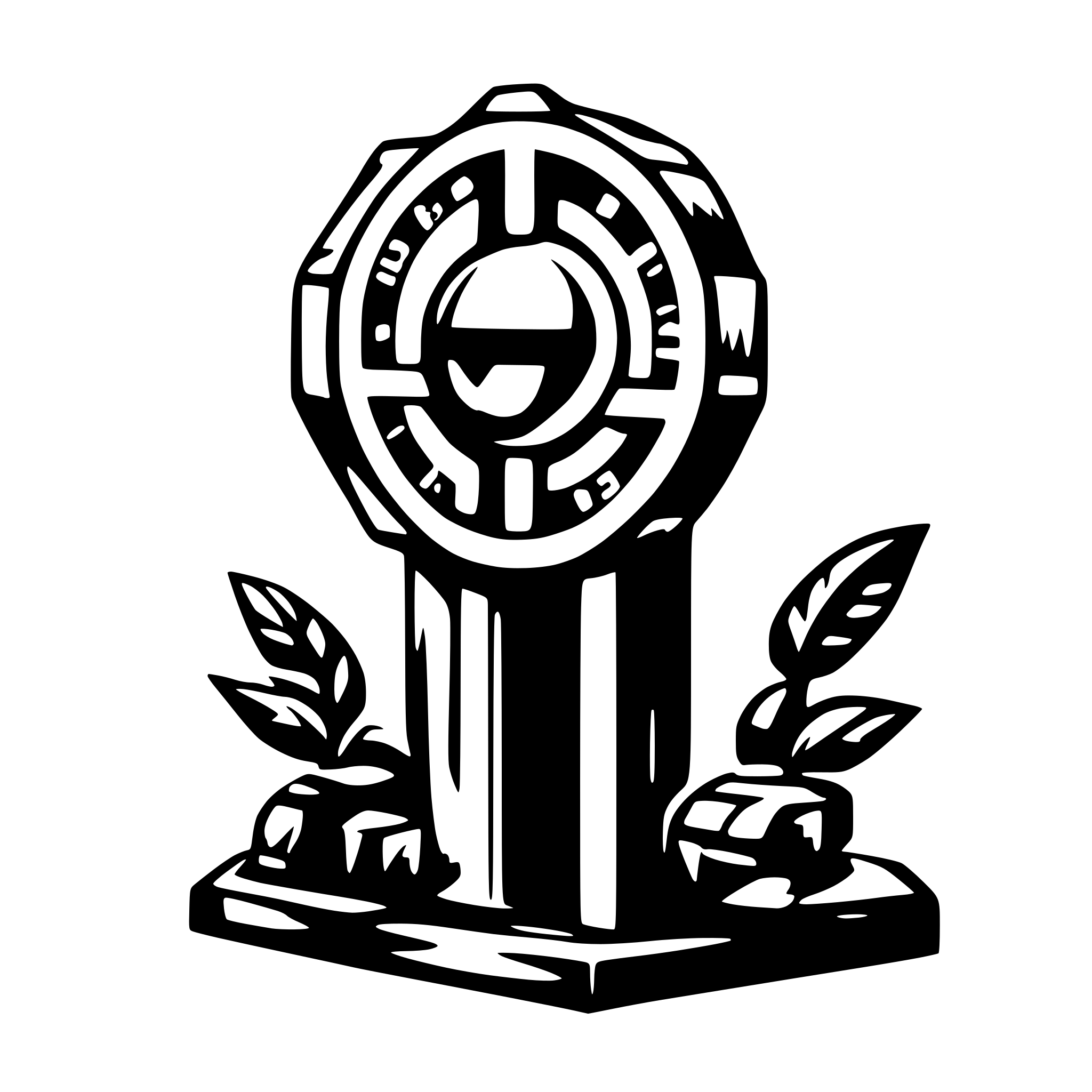 AI-generated SVG of 'crypto projects'
