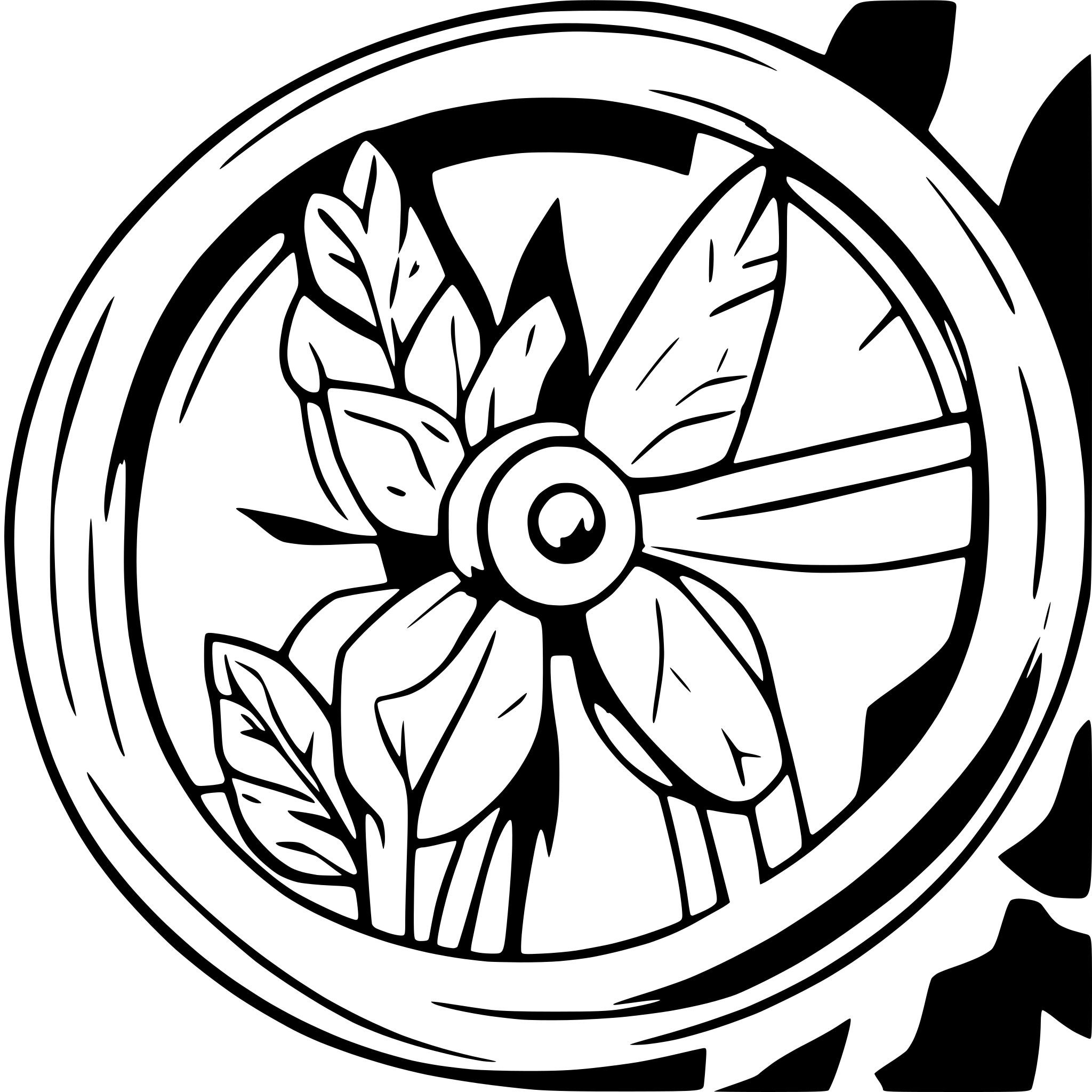 AI-generated SVG of a wheel