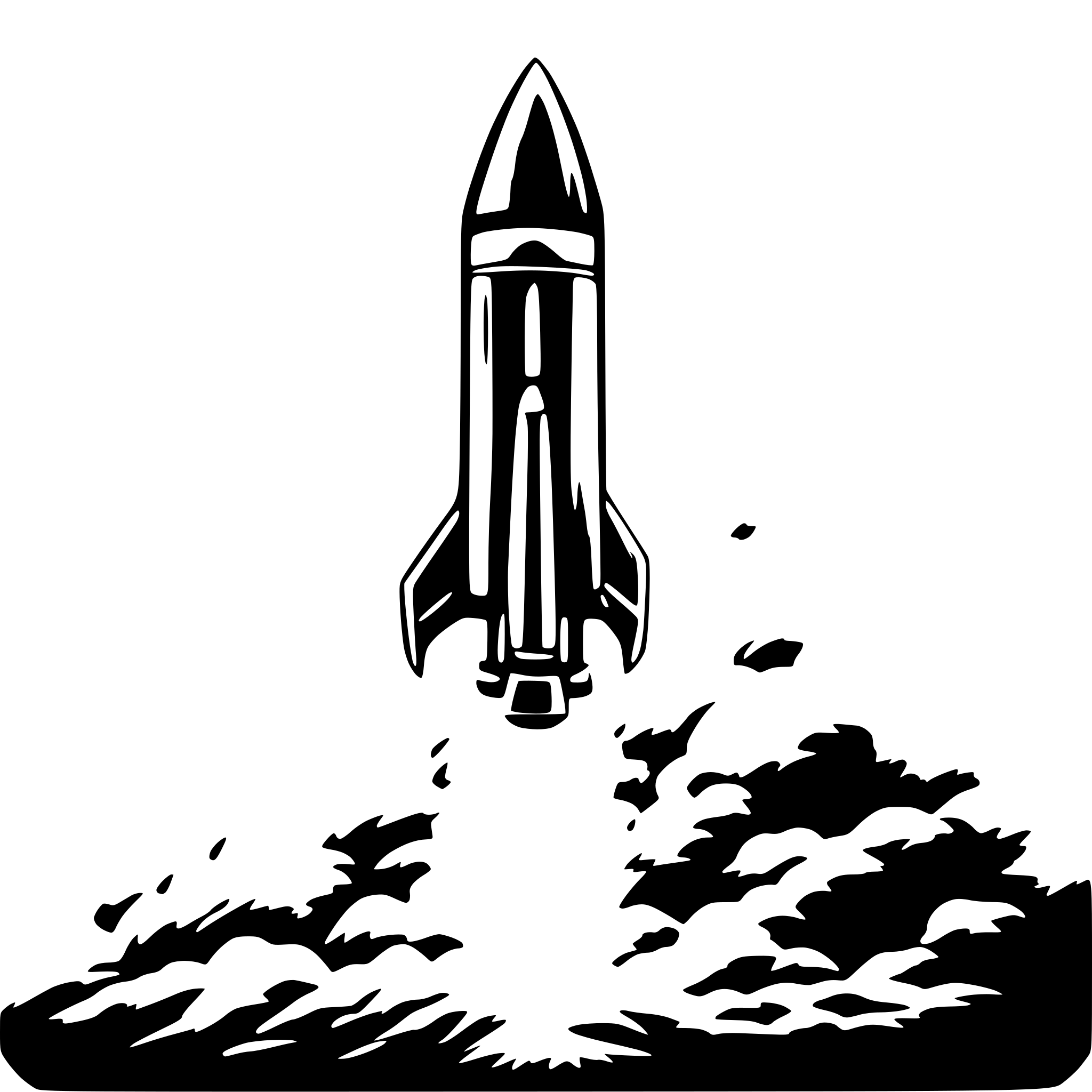 AI-generated SVG of a A lone, stylized rocket ship flying off into a colorful nebula, leaving behind a faint trail. Style: vector, realistic, detailed. AI-generated SVG of a A lone, stylized rocket ship flying off into a colorful nebula, leaving behind a faint trail. Style: vector, realistic, detailed.