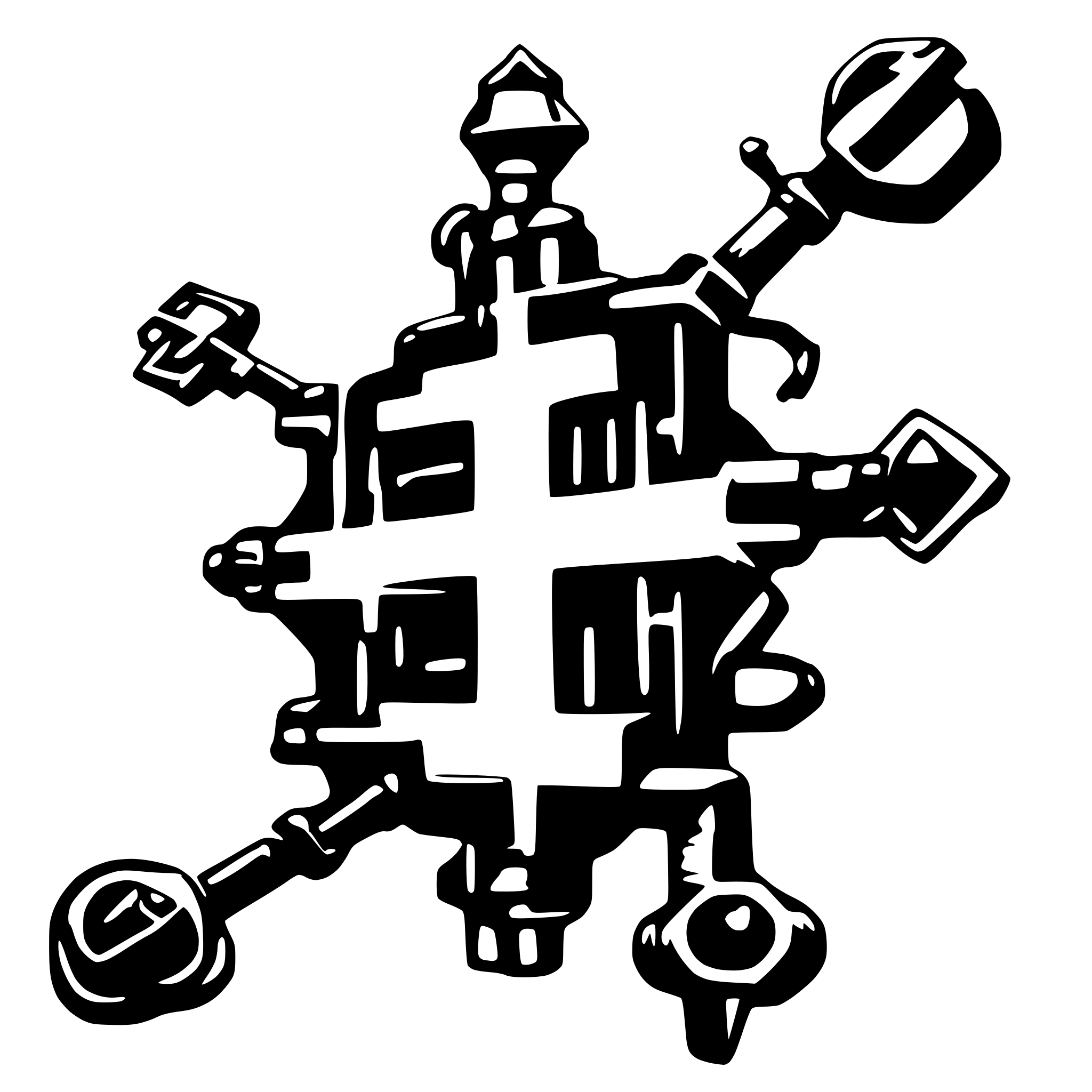 AI-generated SVG of a cyber healthcare