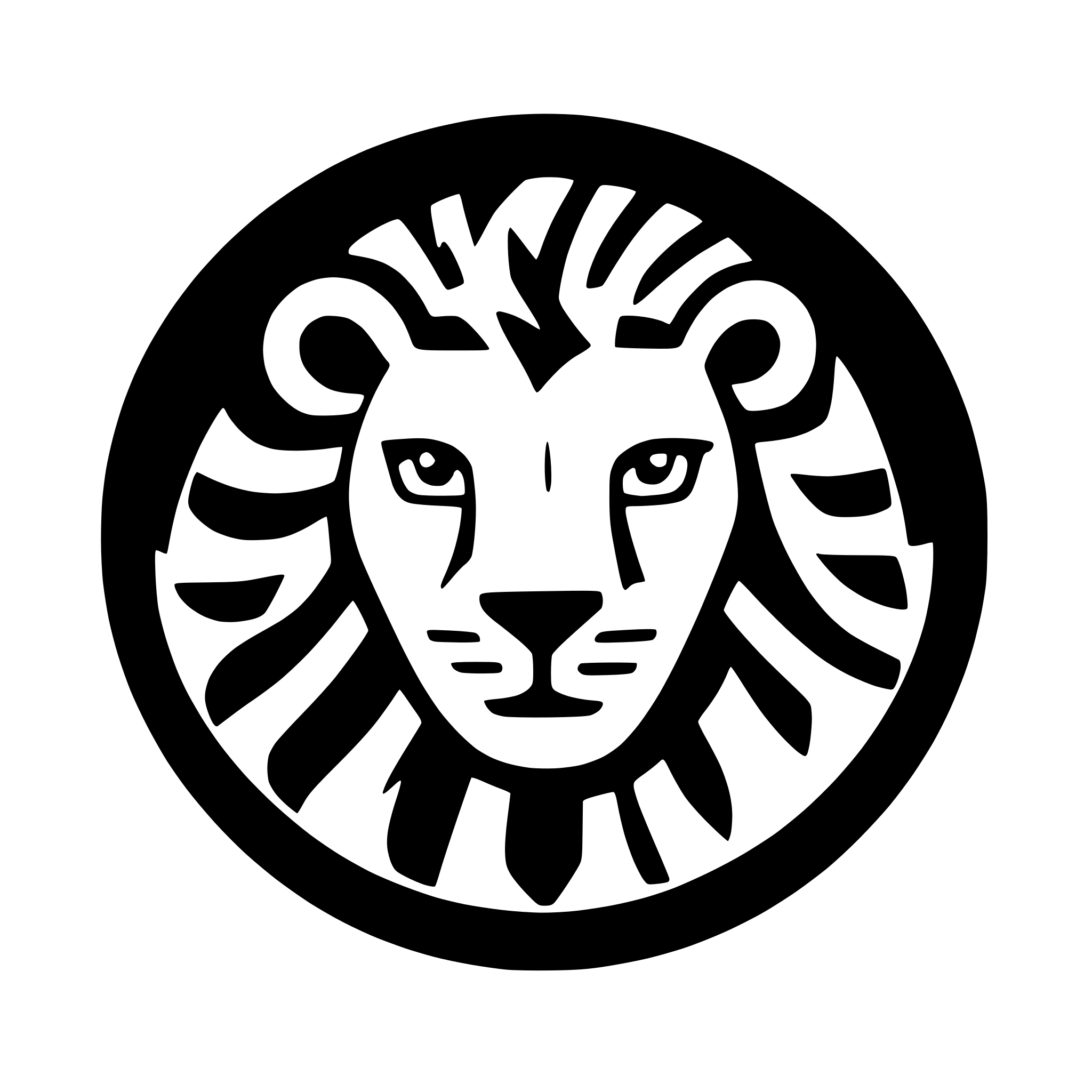 AI-generated SVG of 'make image of a lion'