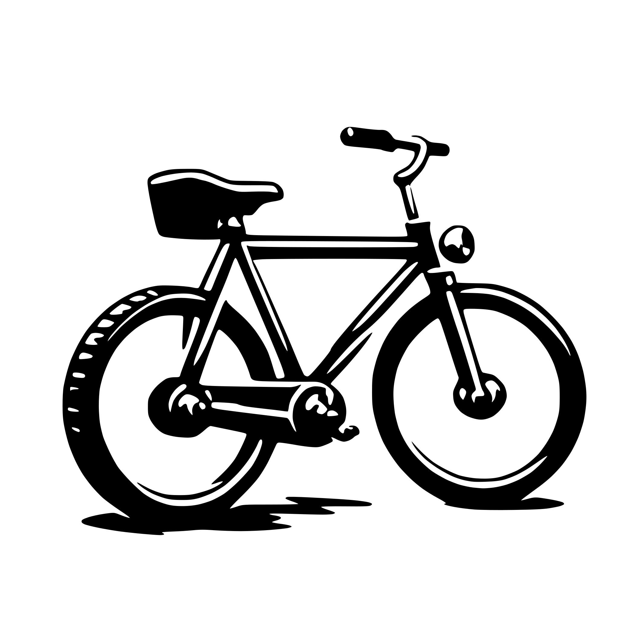 AI-generated SVG of 'bike'