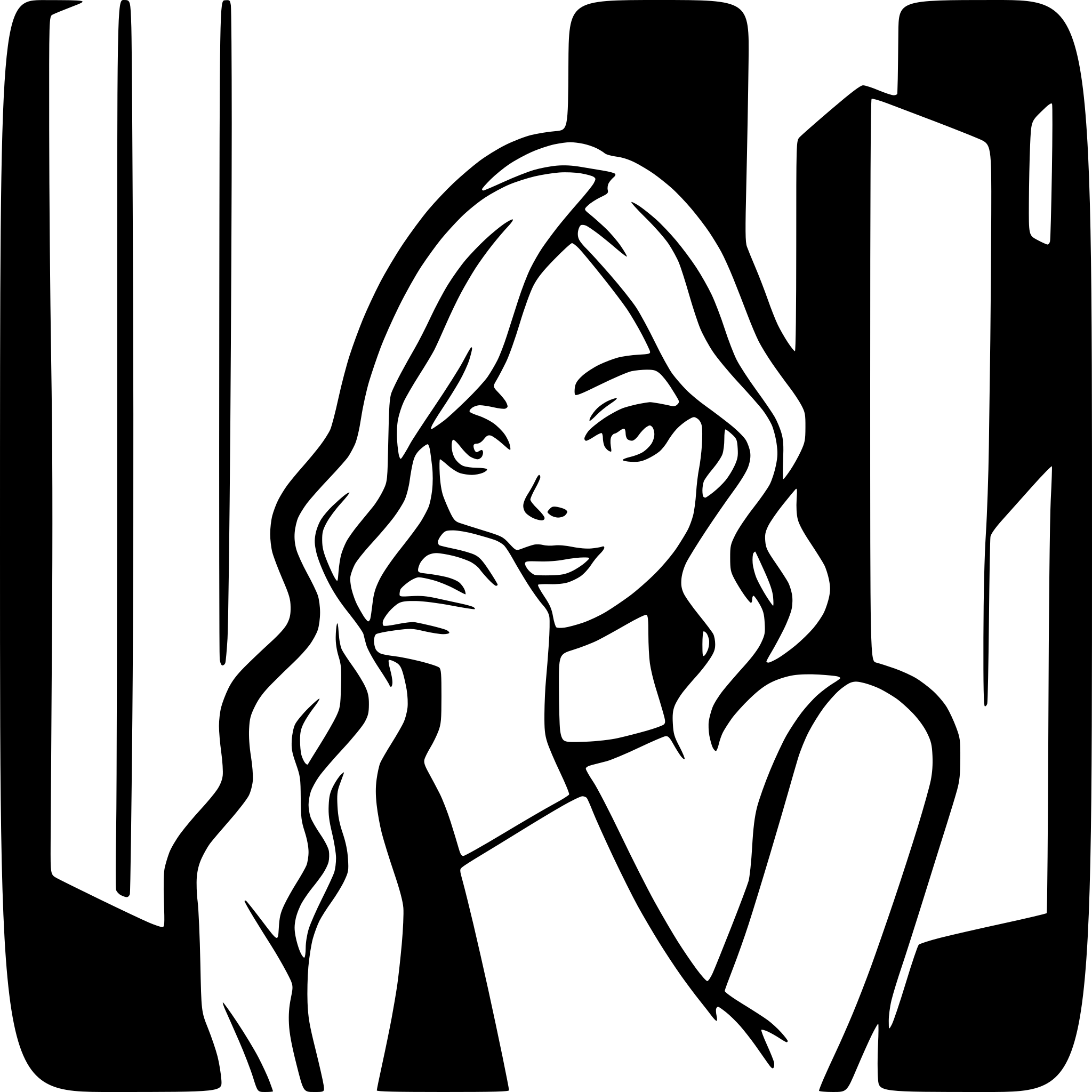 AI-generated SVG of a ok hand single line