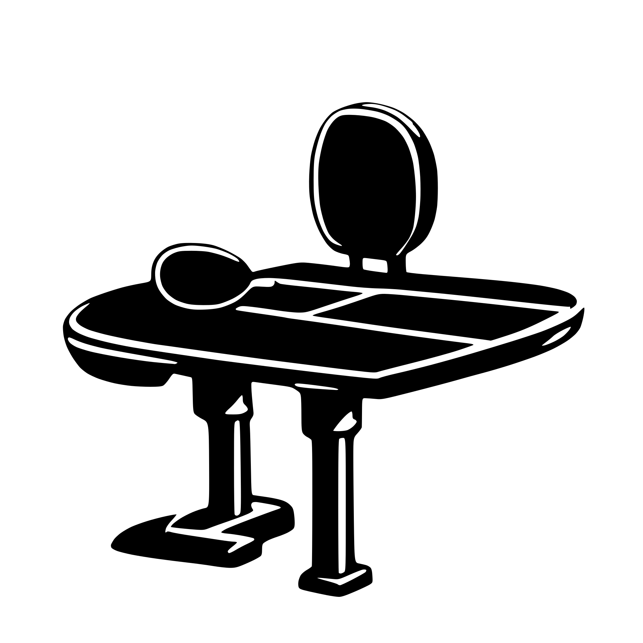 AI-generated SVG of a Table tennis