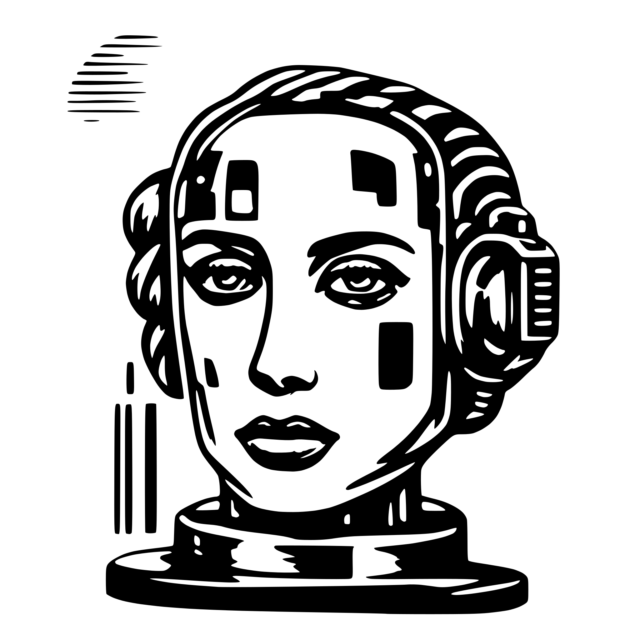 AI-generated SVG of 'Machine Learning'