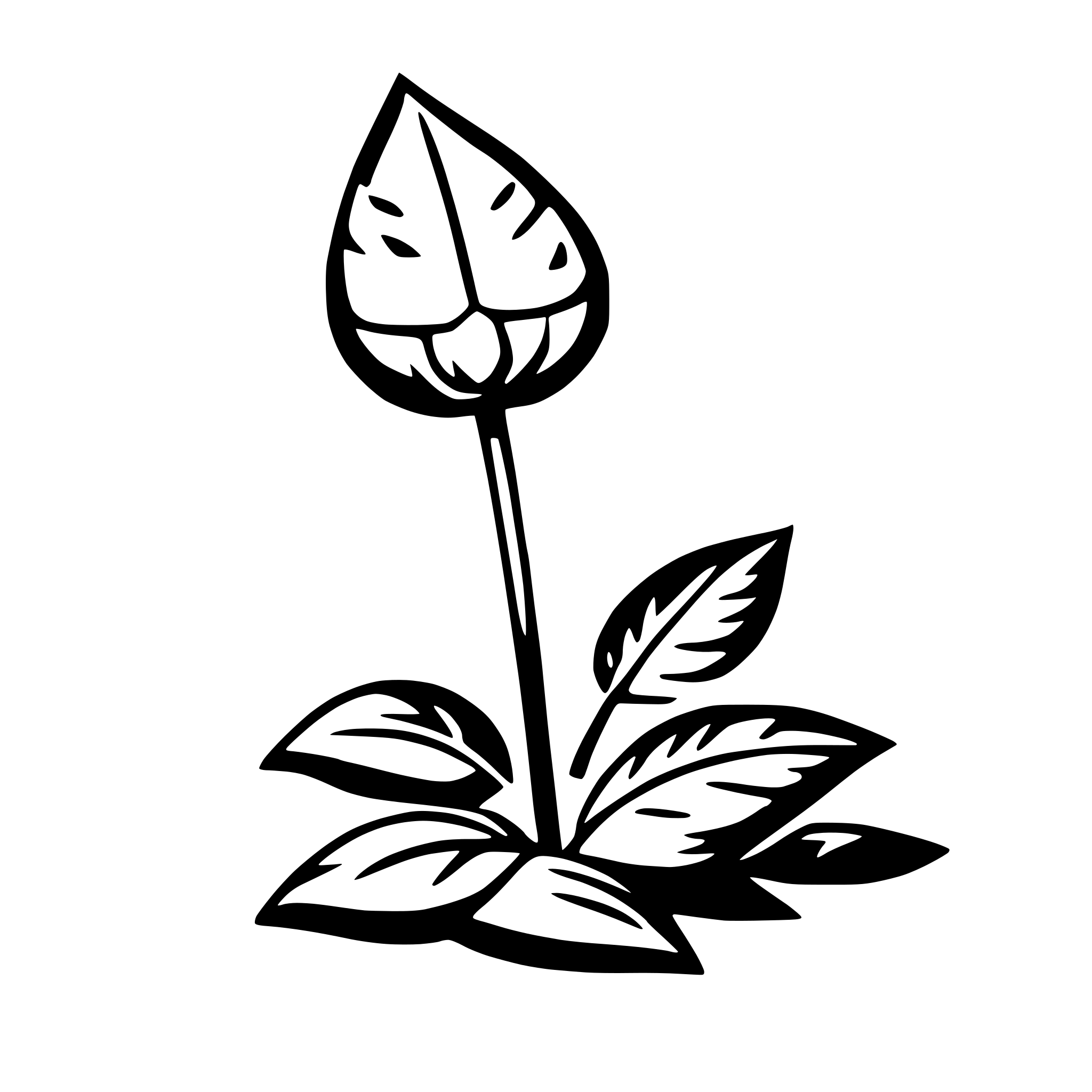 AI-generated SVG of 'gouache'