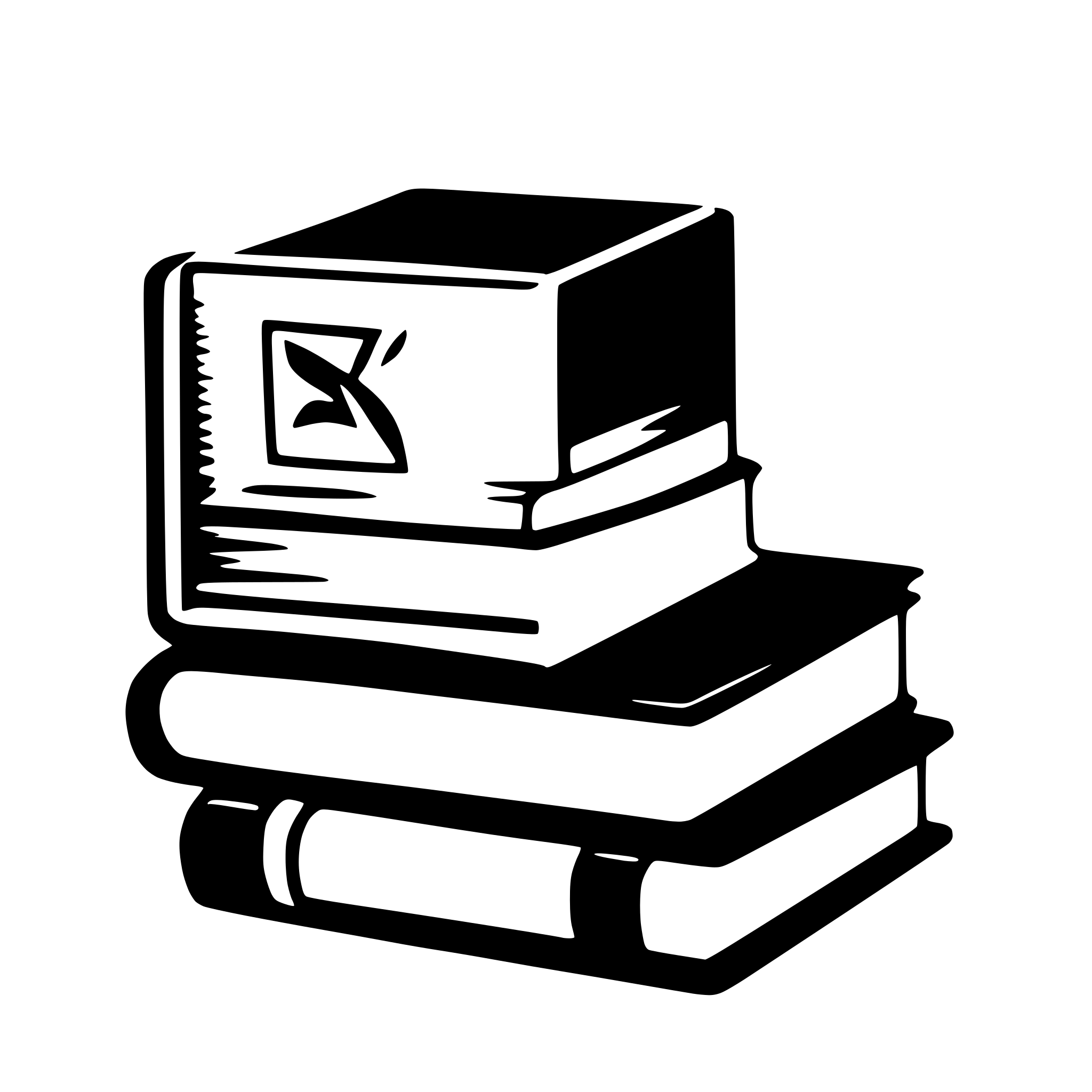 AI-generated SVG of a logo solid book exam