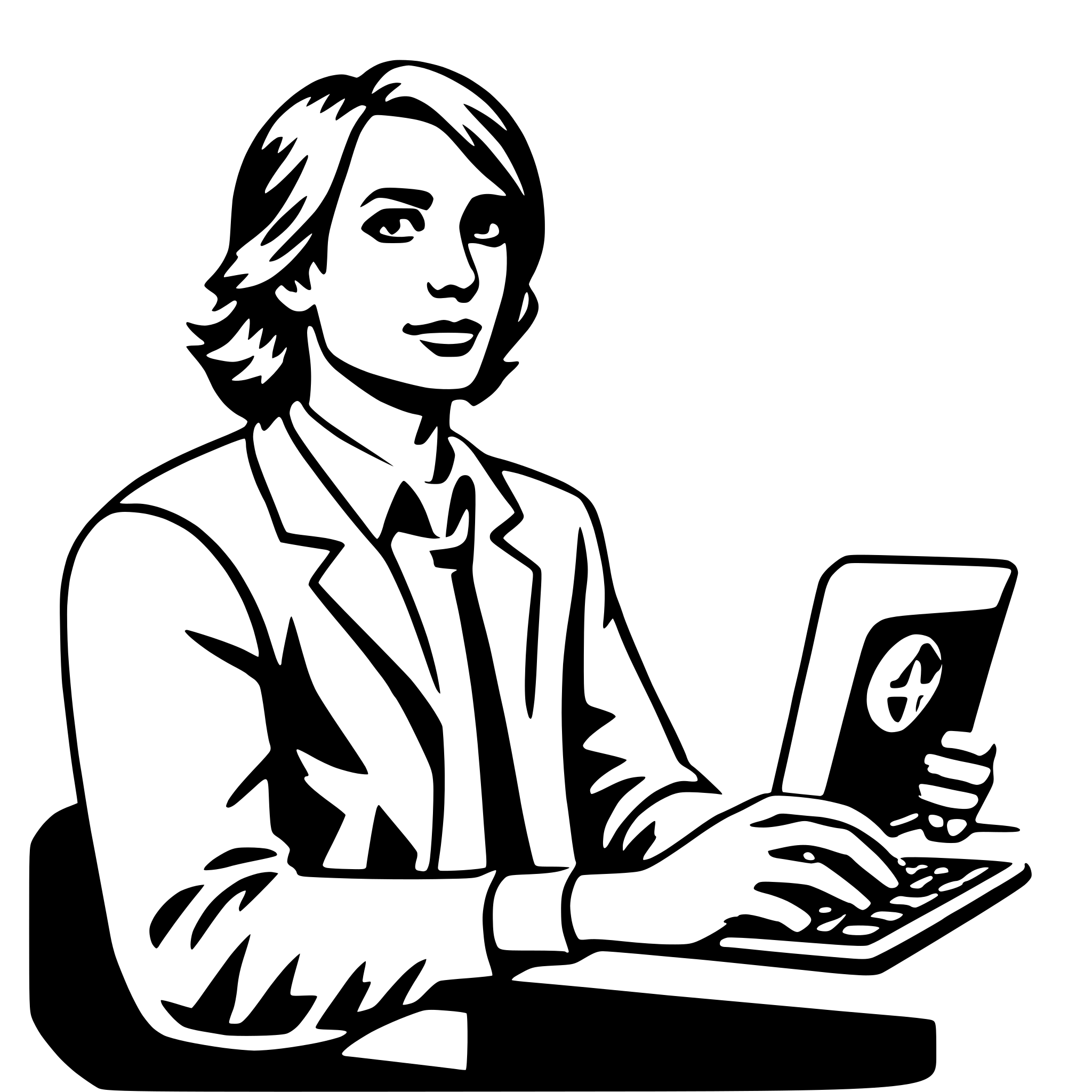 AI-generated SVG of 'it specialist'