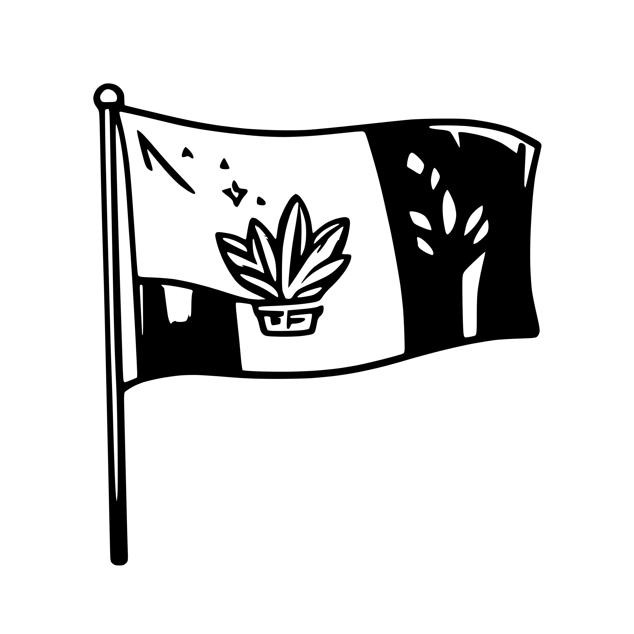 AI-generated SVG of a flag of mexico.