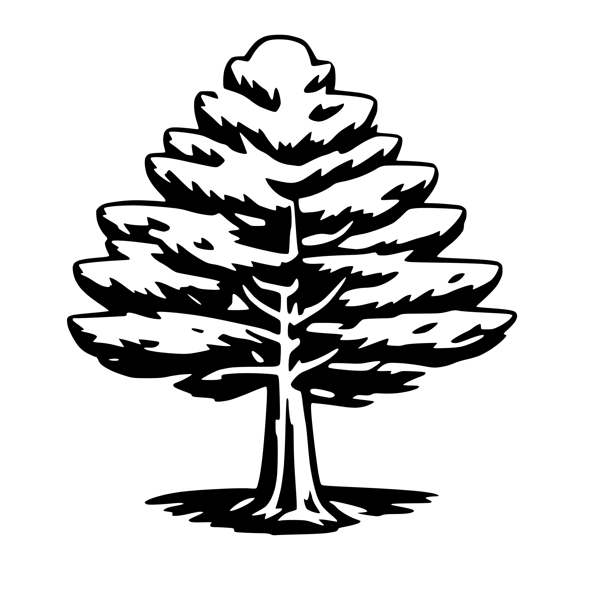 AI-generated SVG of a PINE TREE SIMPLE