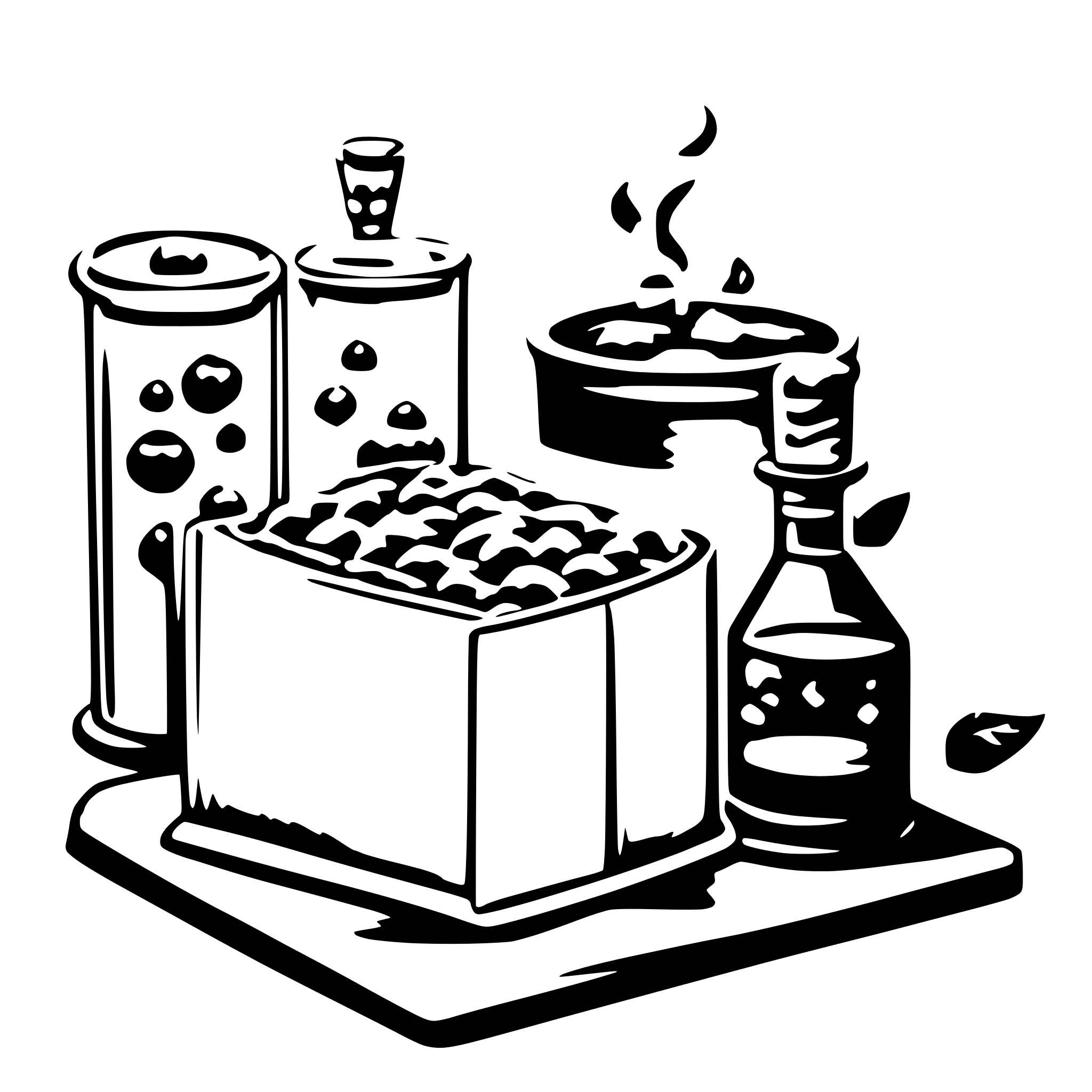 AI-generated SVG of 'a lab recipe book'