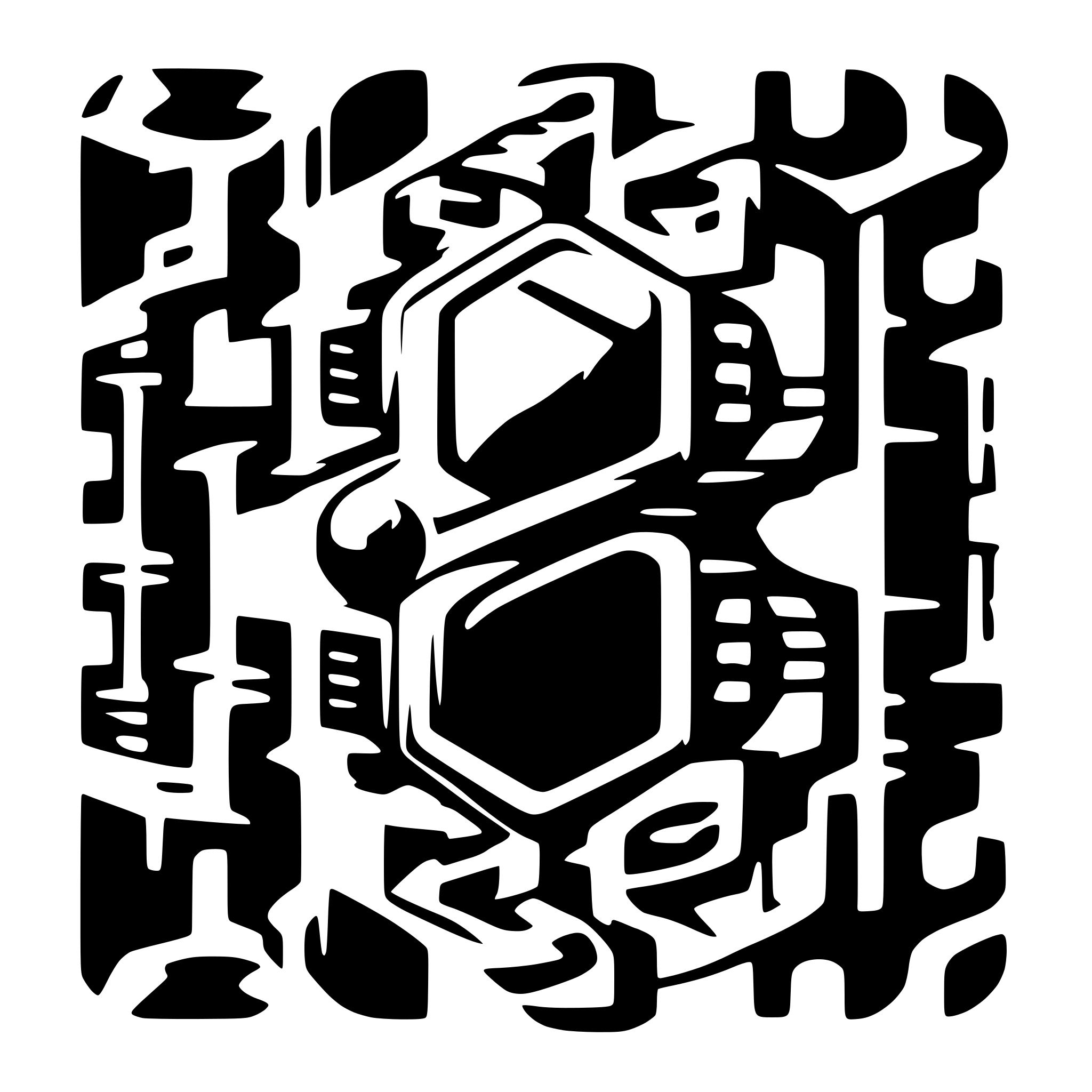 AI-generated SVG of a sci fi panel pattern