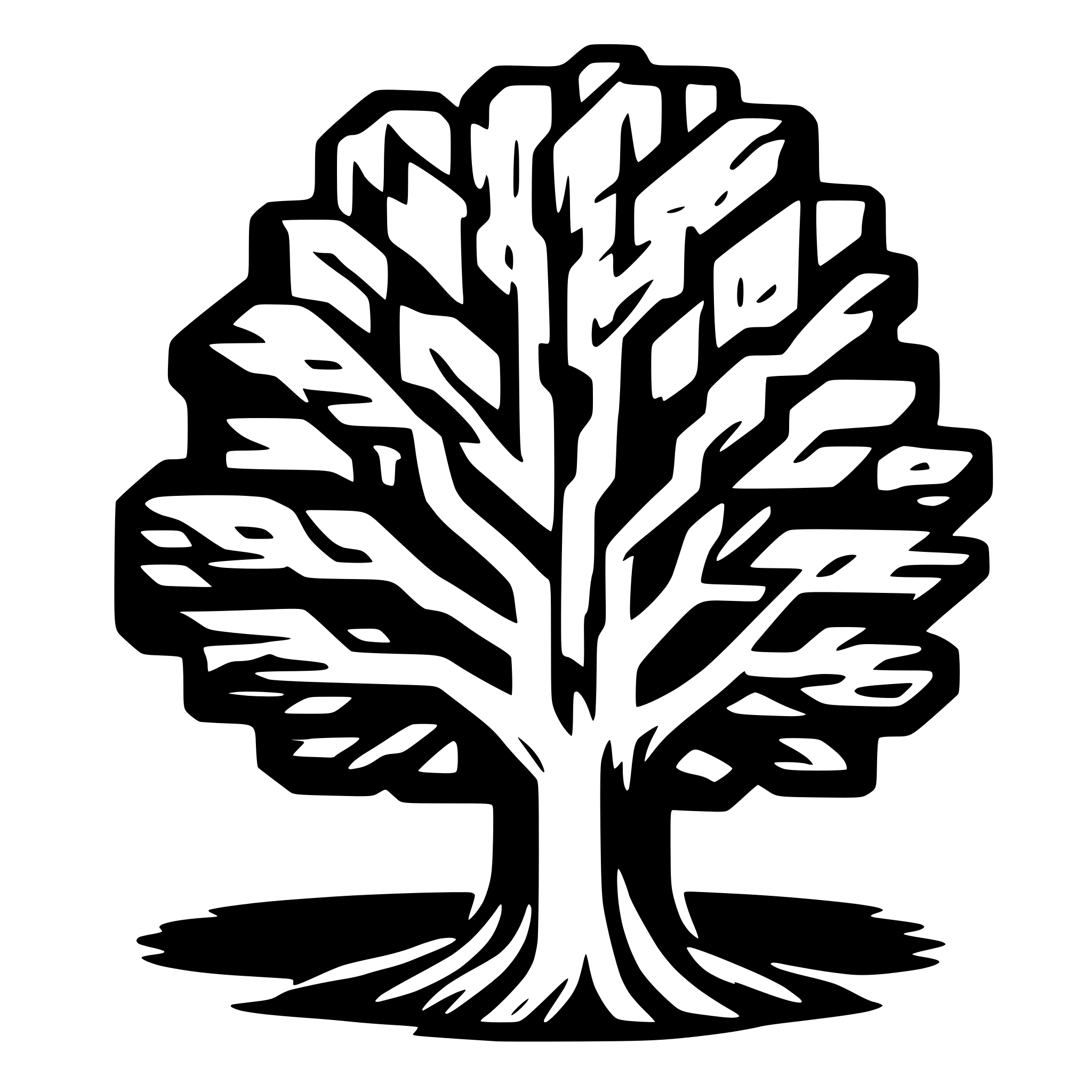 AI-generated SVG of a ai tree accelator