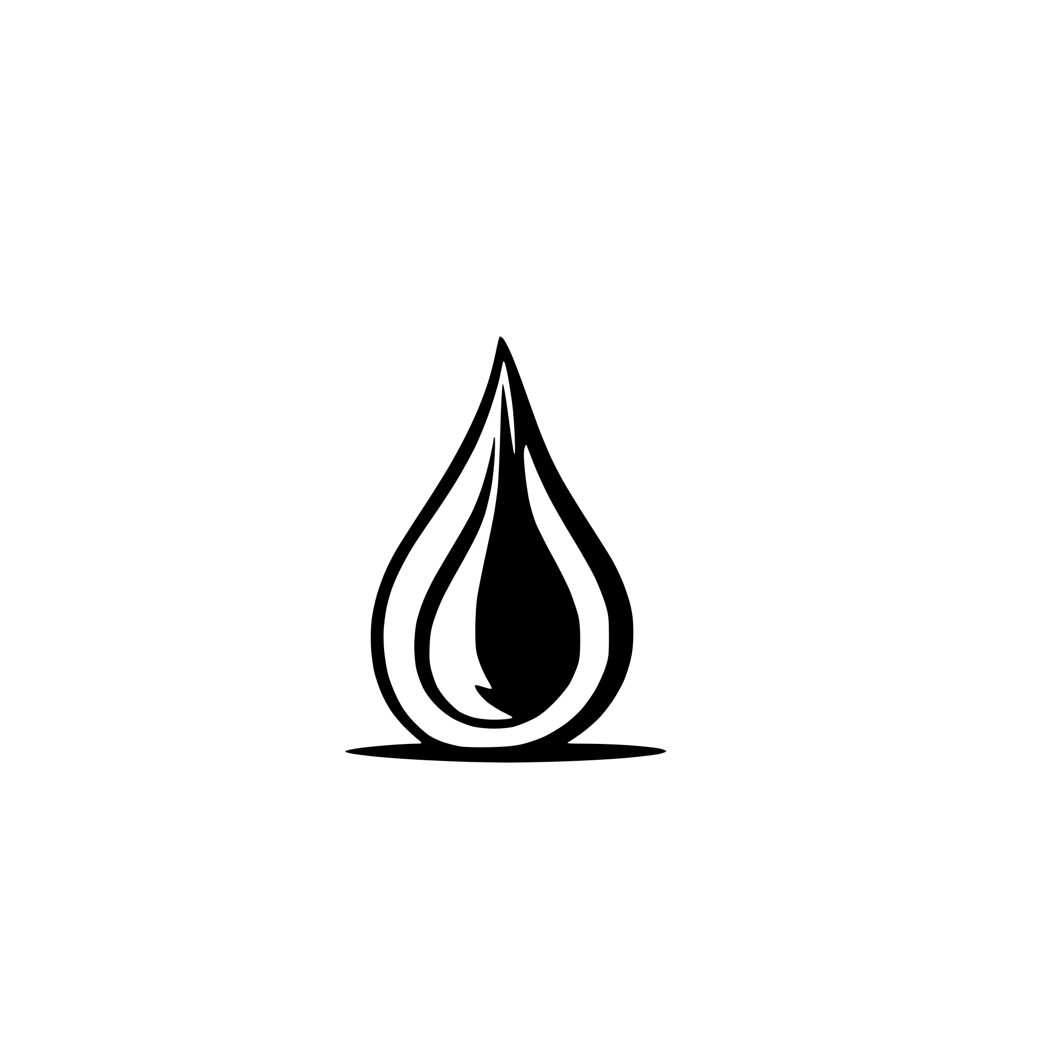 AI-generated SVG of a Design a modern, minimalist logo for a luxury skincare brand, it should feature a sleek droplet shape pointing downward, symbolizing purity and hydration, it should also reference the spiral of a snail's house. The style should be simple, clean, and convey a sense of natural luxury and sophistication.