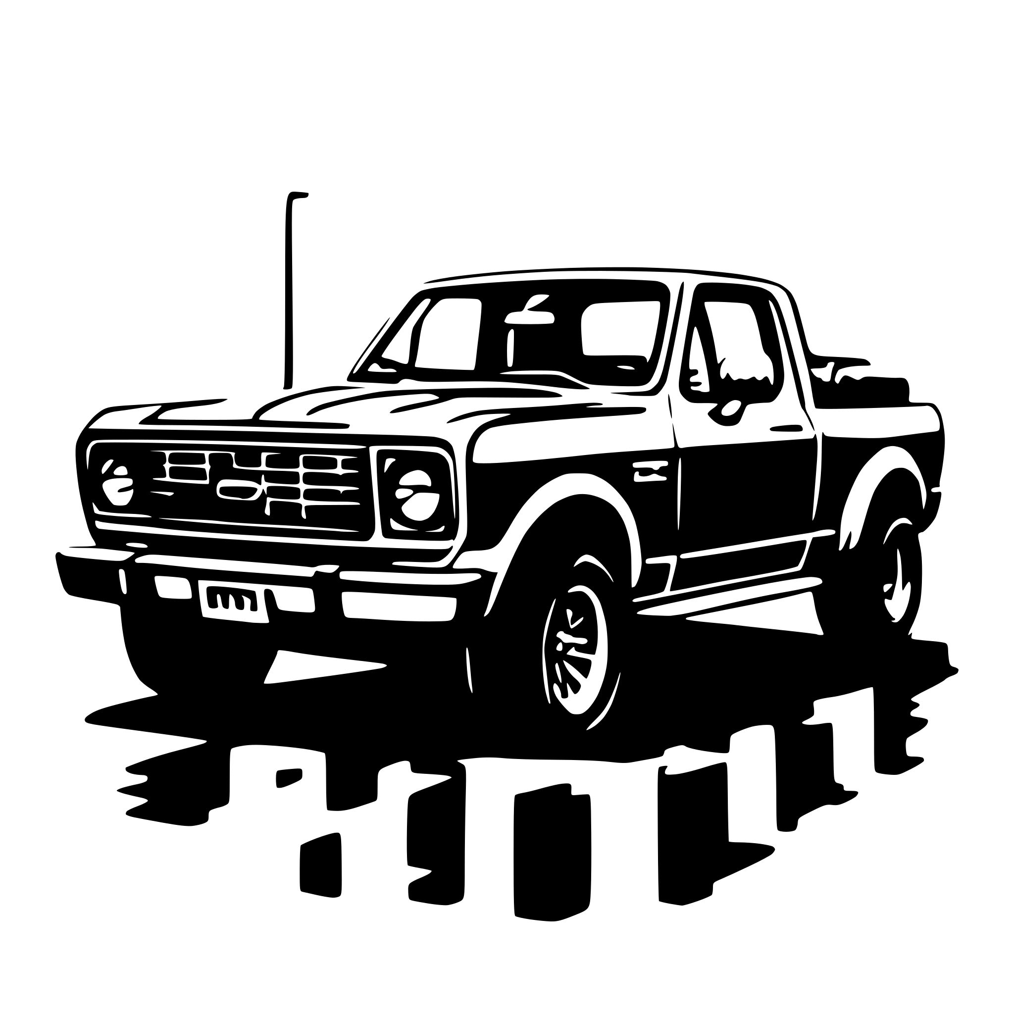 AI-generated SVG of '1979 f150'